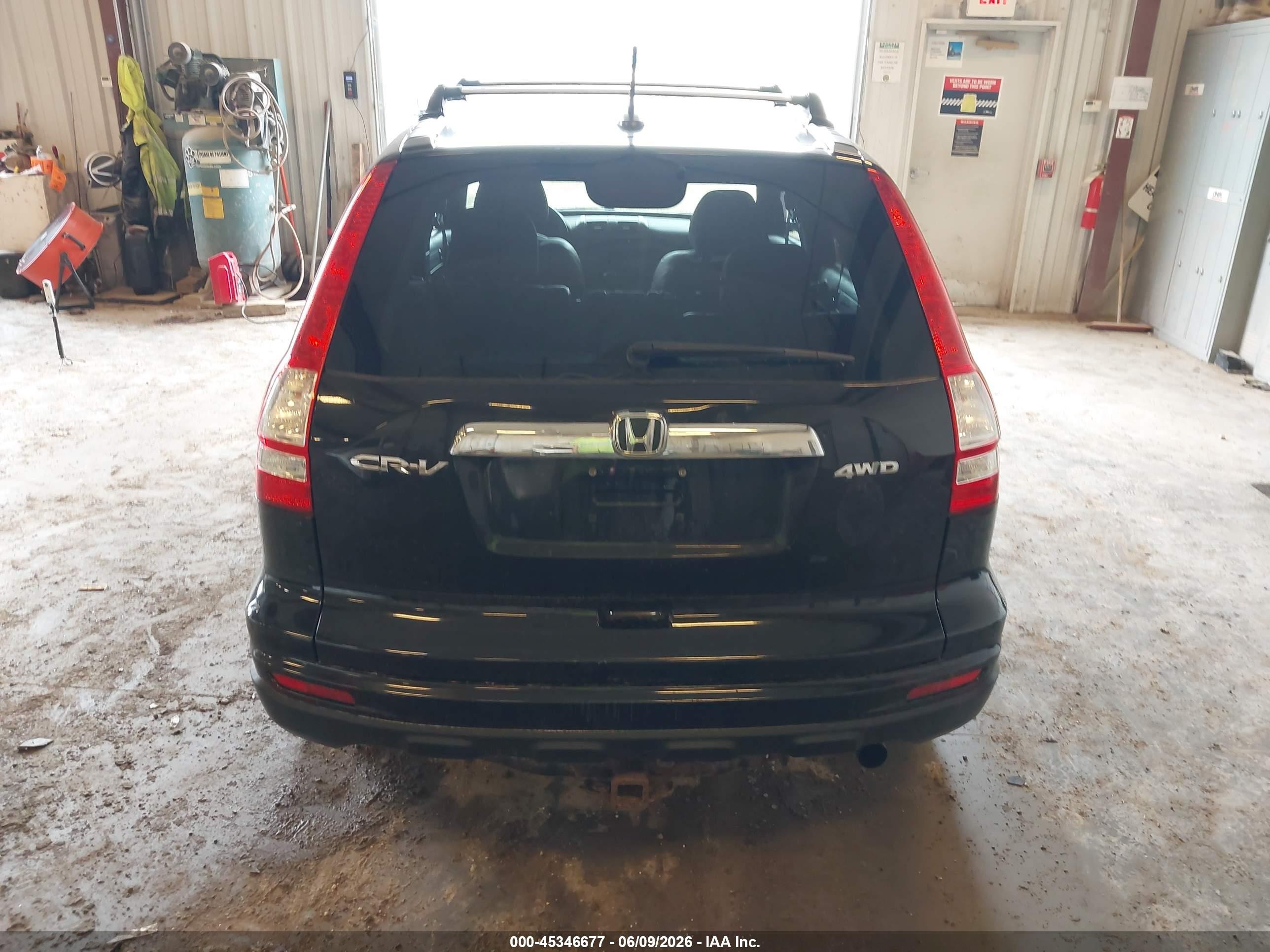2010 Honda Cr-v Ex-l Black vin: 5J6RE4H79AL076828