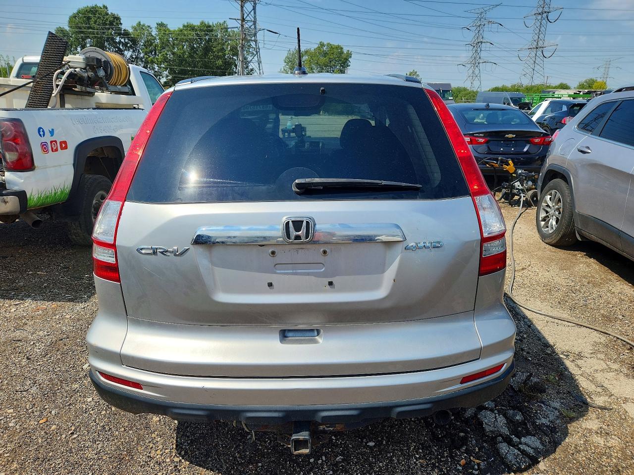 2010 Honda Cr-v Exl Gray vin: 5J6RE4H79AL086209