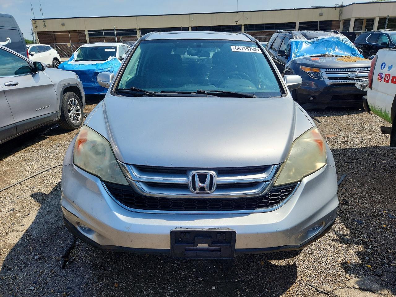 2010 Honda Cr-v Exl Gray vin: 5J6RE4H79AL086209