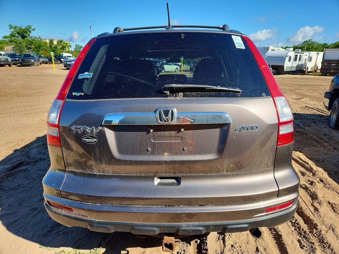 2010 Honda Cr-v Exl Gray vin: 5J6RE4H79AL089420
