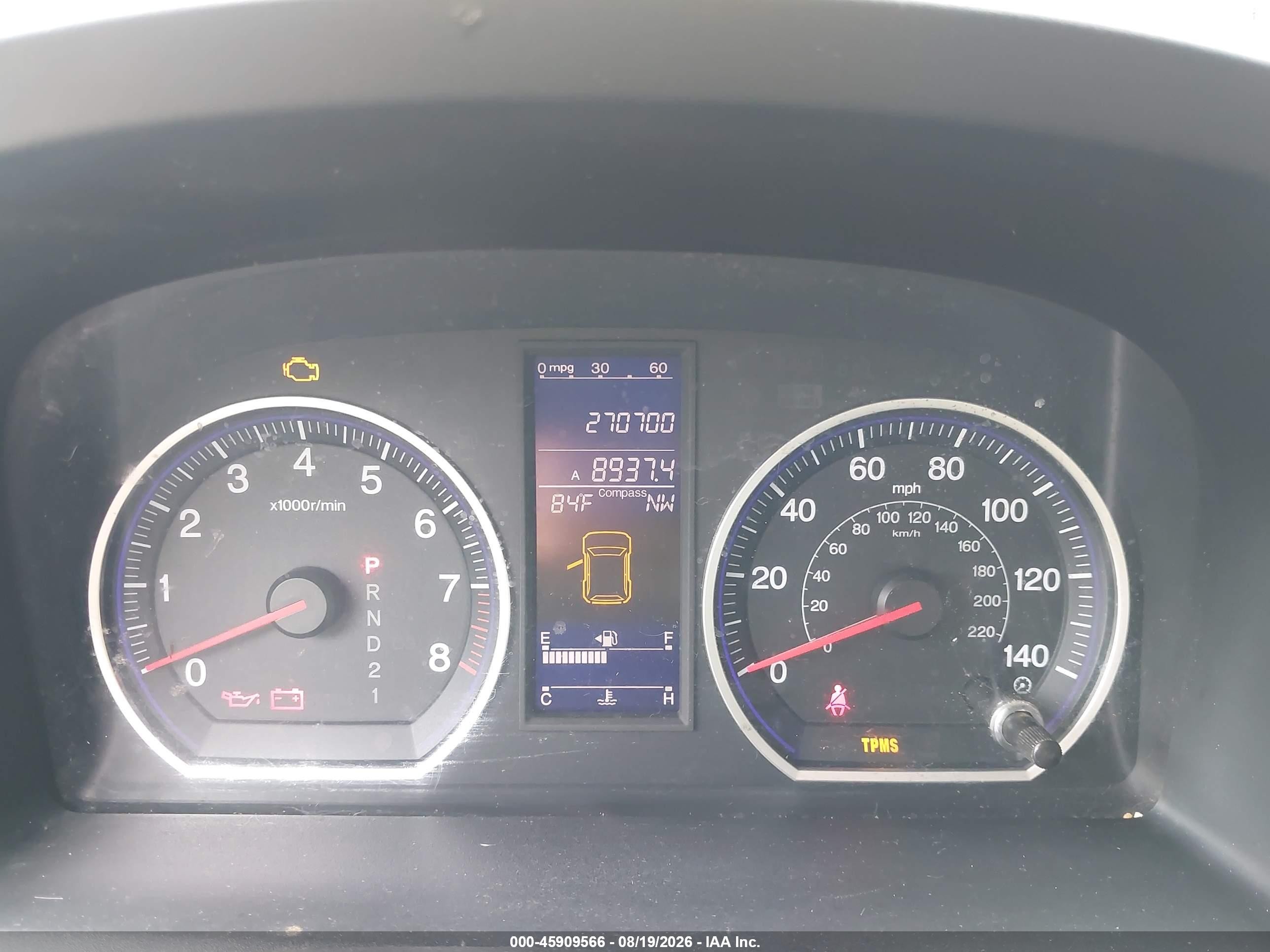 2010 Honda Cr-v Ex-l Navy vin: 5J6RE4H79AL096819
