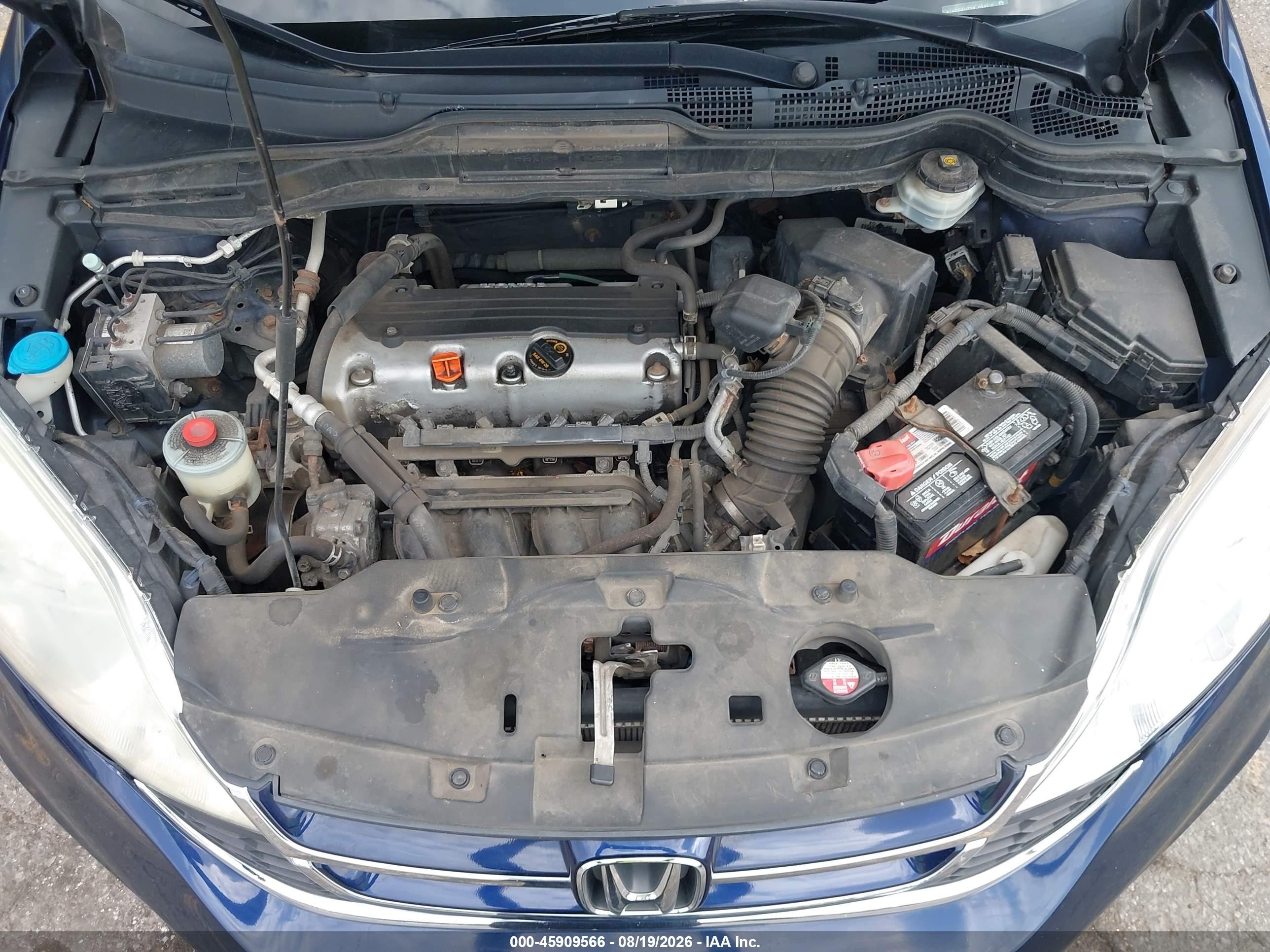 2010 Honda Cr-v Ex-l Navy vin: 5J6RE4H79AL096819