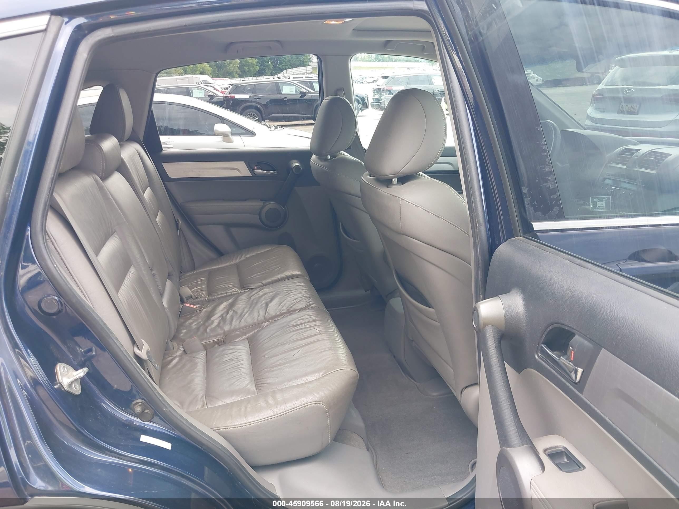 2010 Honda Cr-v Ex-l Navy vin: 5J6RE4H79AL096819