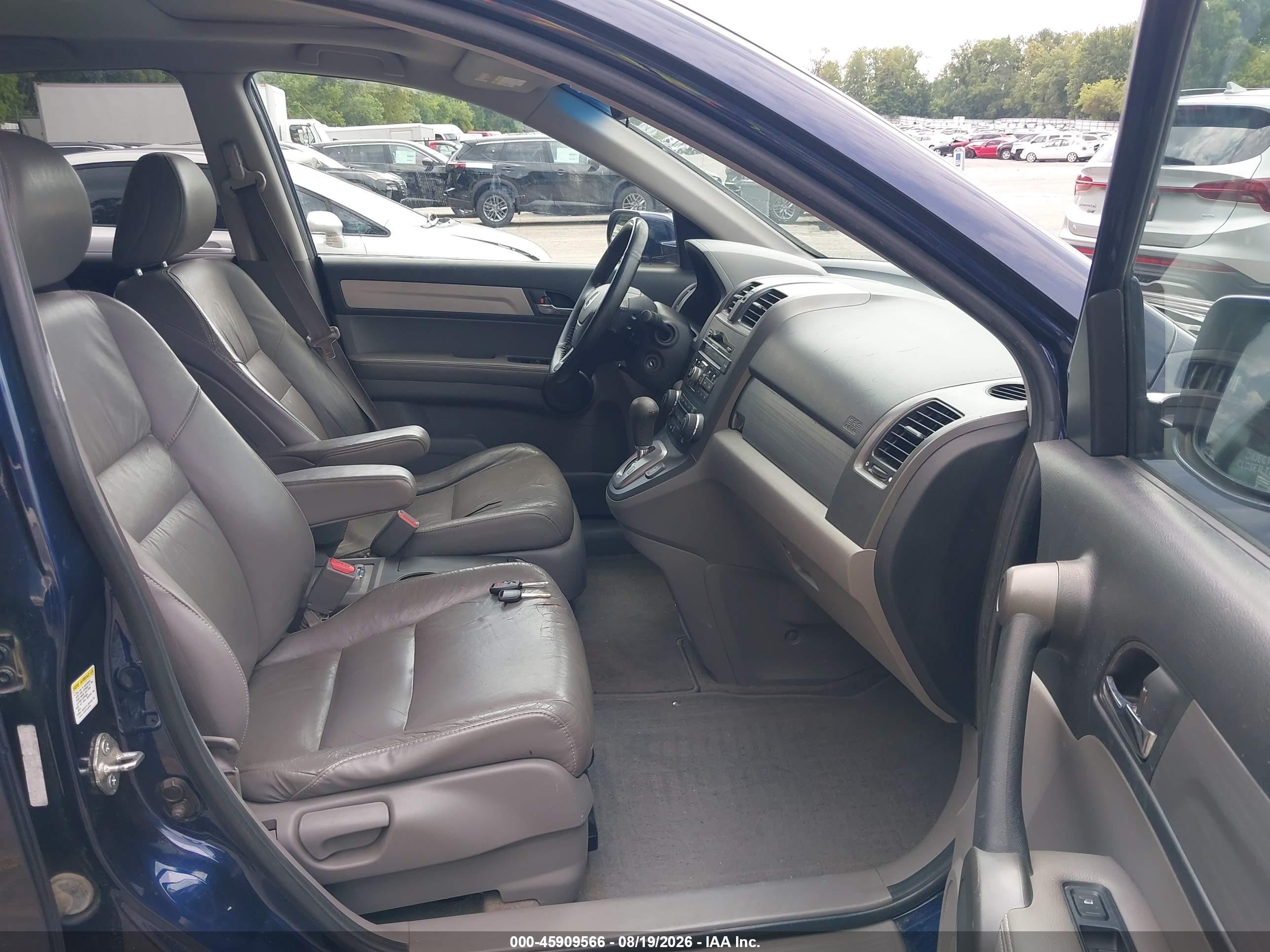 2010 Honda Cr-v Ex-l Navy vin: 5J6RE4H79AL096819