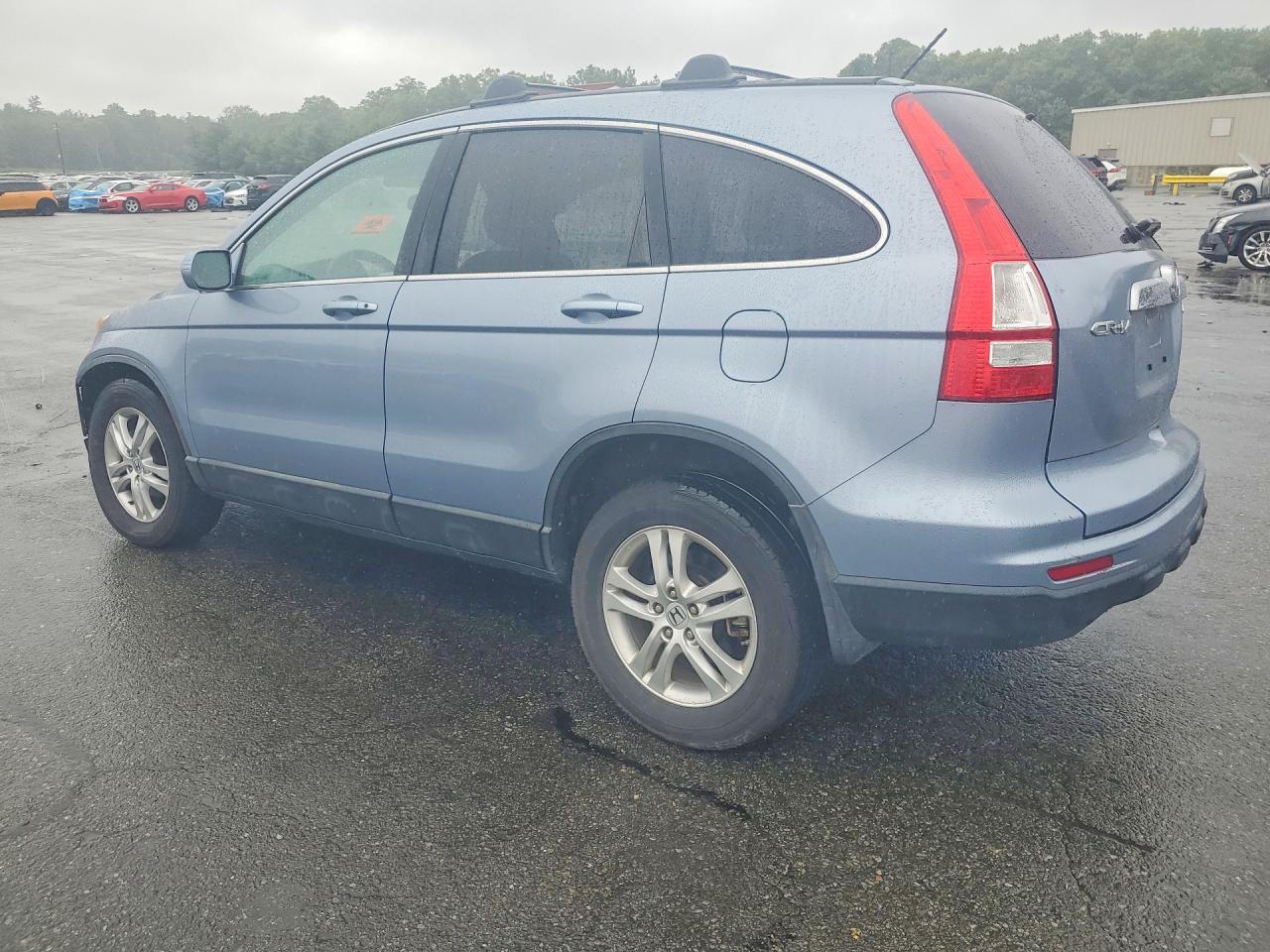 2010 Honda Cr-v Exl Blue vin: 5J6RE4H79AL102649