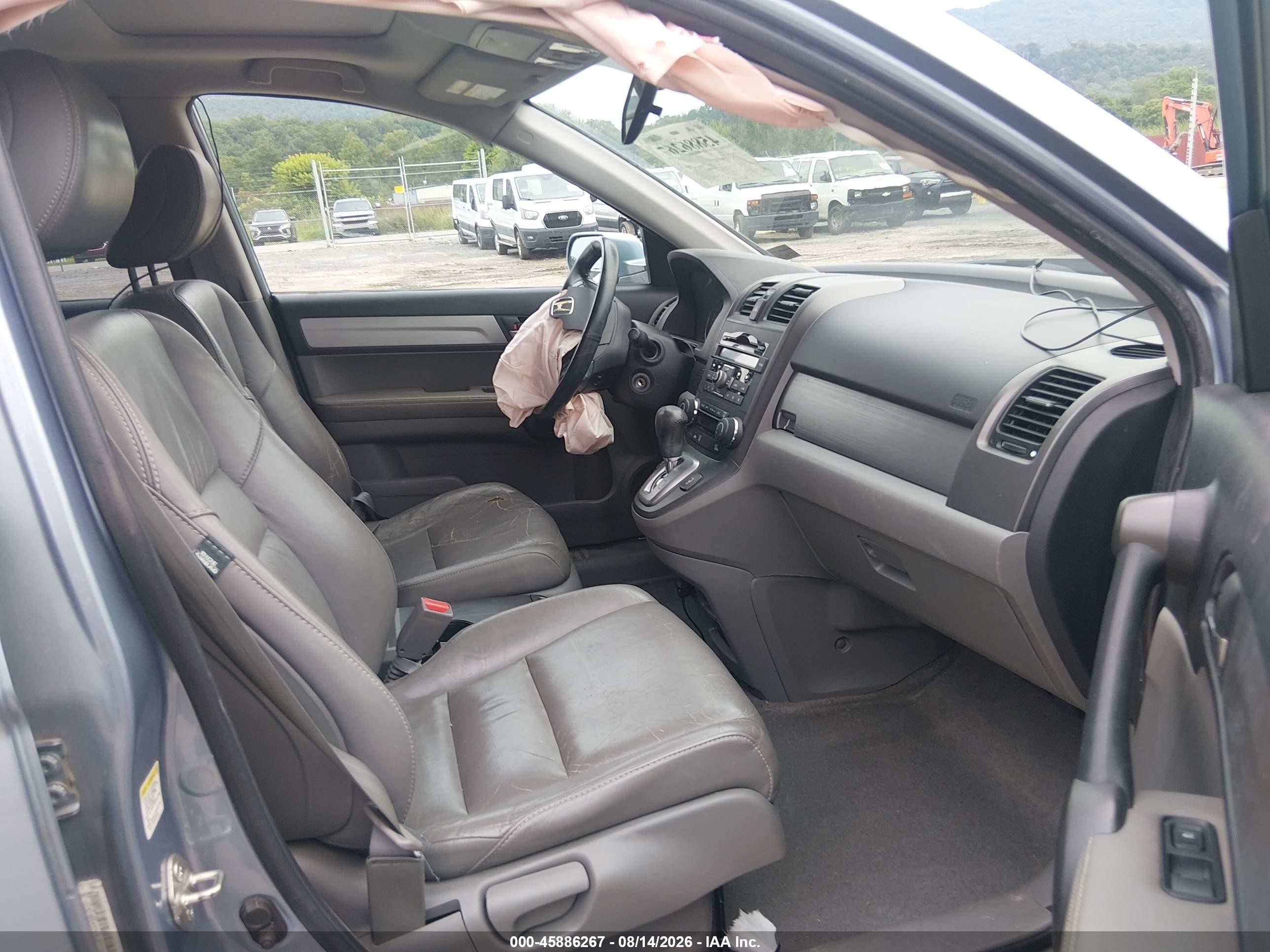 2011 Honda Cr-v Ex-l Light Blue vin: 5J6RE4H79BL017165