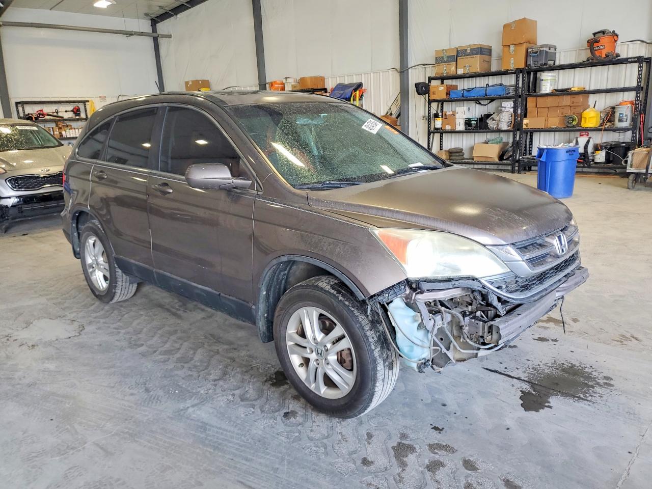 2011 Honda Cr-v Exl Brown vin: 5J6RE4H79BL019272