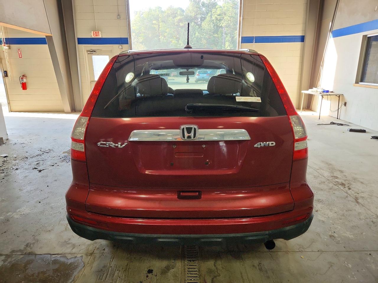 2011 Honda Cr-v Exl Red vin: 5J6RE4H79BL019501