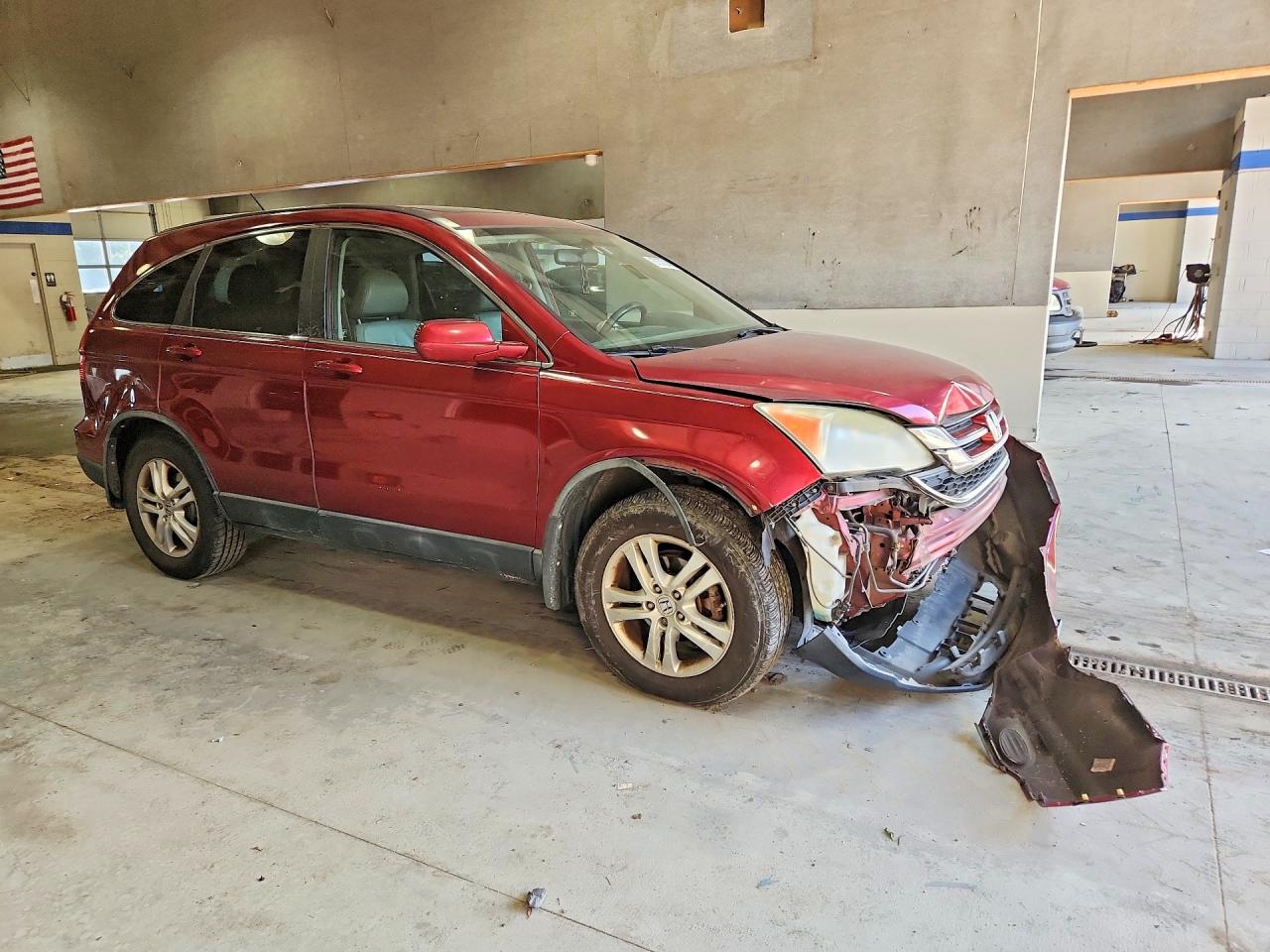 2011 Honda Cr-v Exl Red vin: 5J6RE4H79BL019501