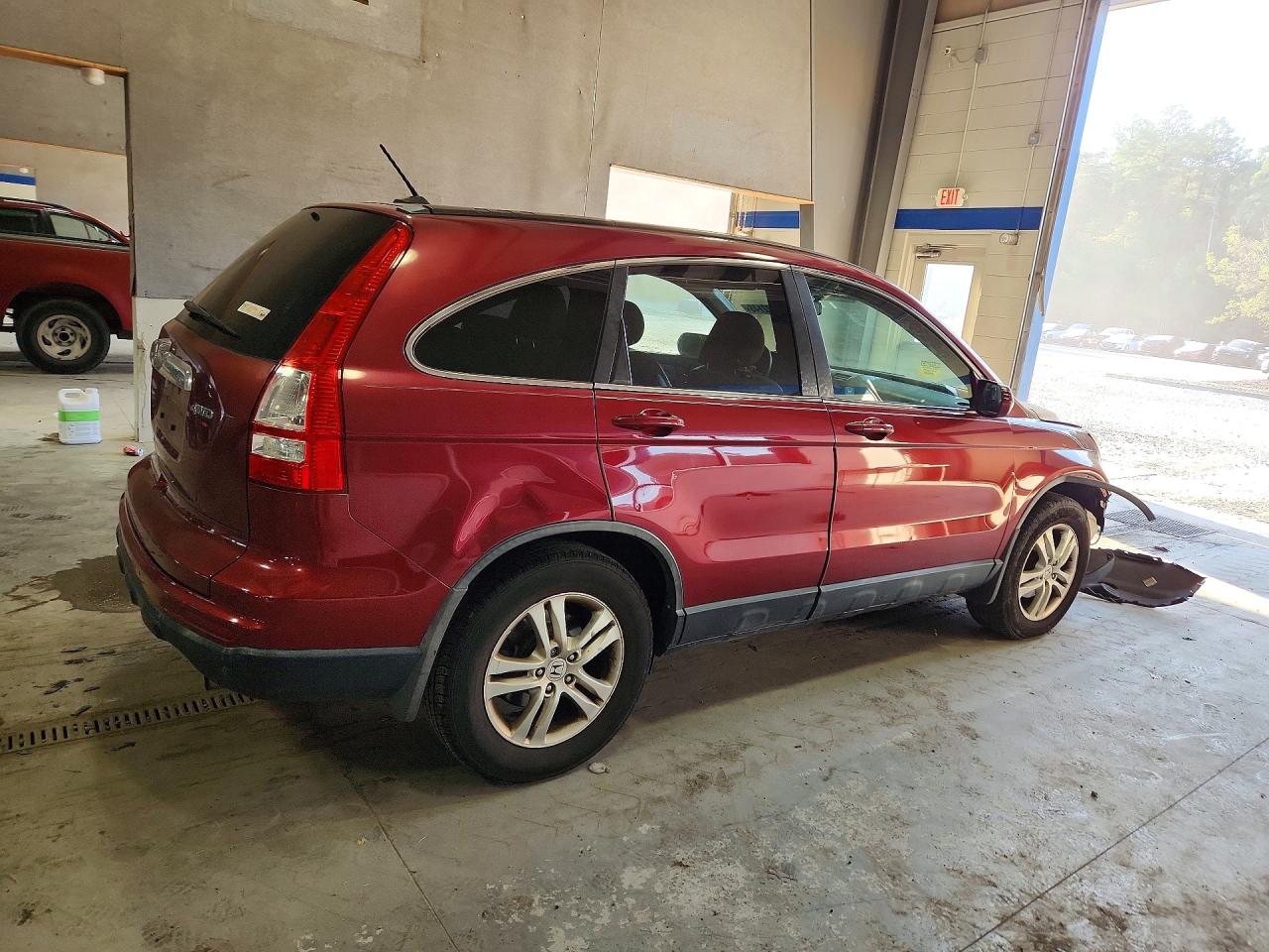 2011 Honda Cr-v Exl Red vin: 5J6RE4H79BL019501