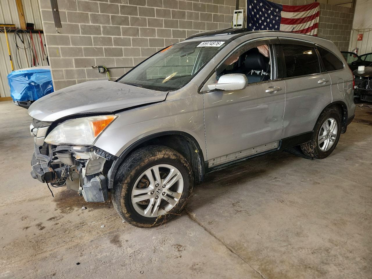2011 Honda Crv Silver vin: 5J6RE4H79BL031468