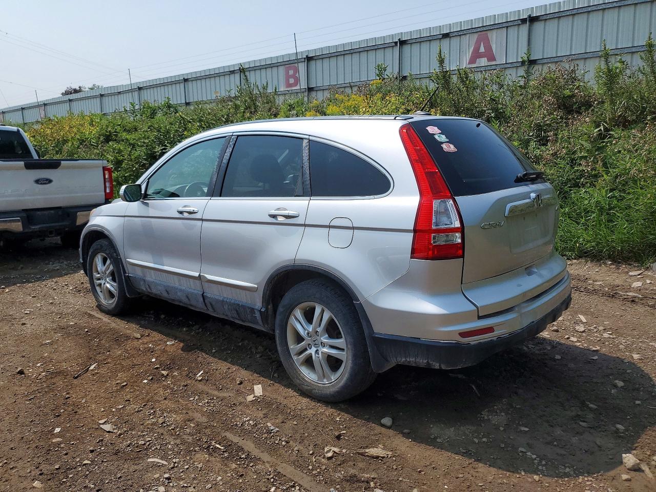 2011 Honda Cr-v Exl Silver vin: 5J6RE4H79BL035102