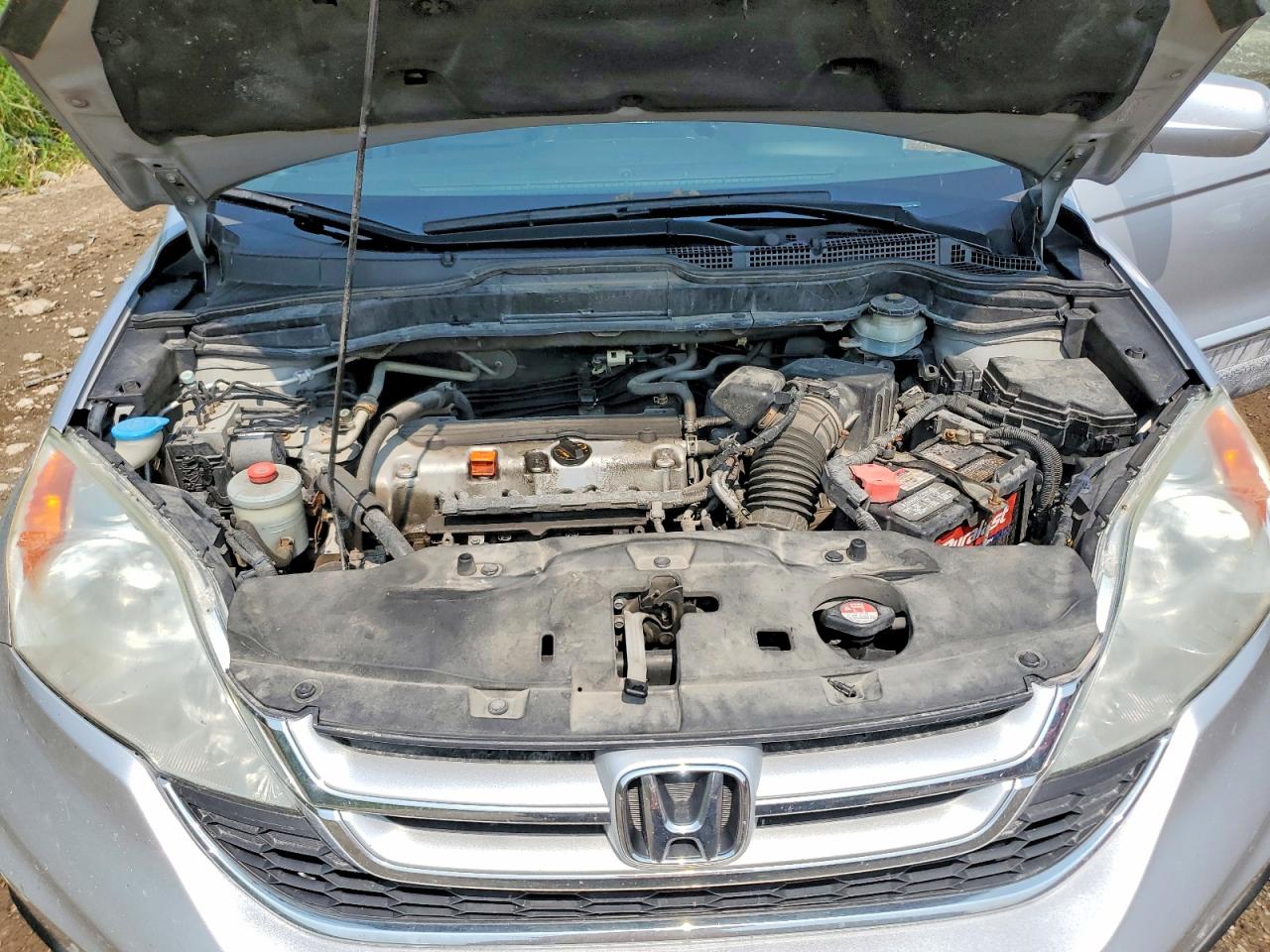 2011 Honda Cr-v Exl Silver vin: 5J6RE4H79BL035102