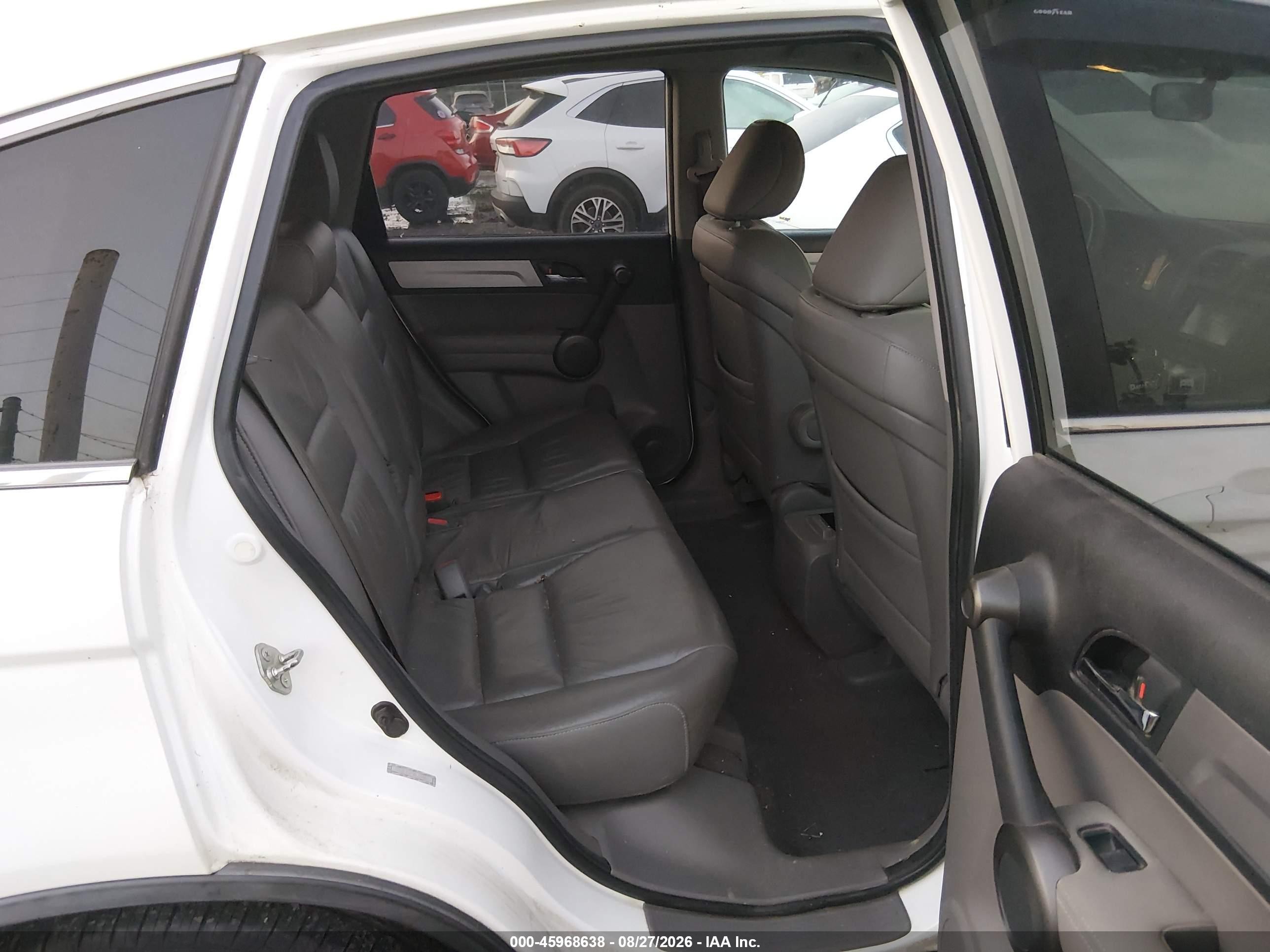 2011 Honda Cr-v Ex-l White vin: 5J6RE4H79BL044818