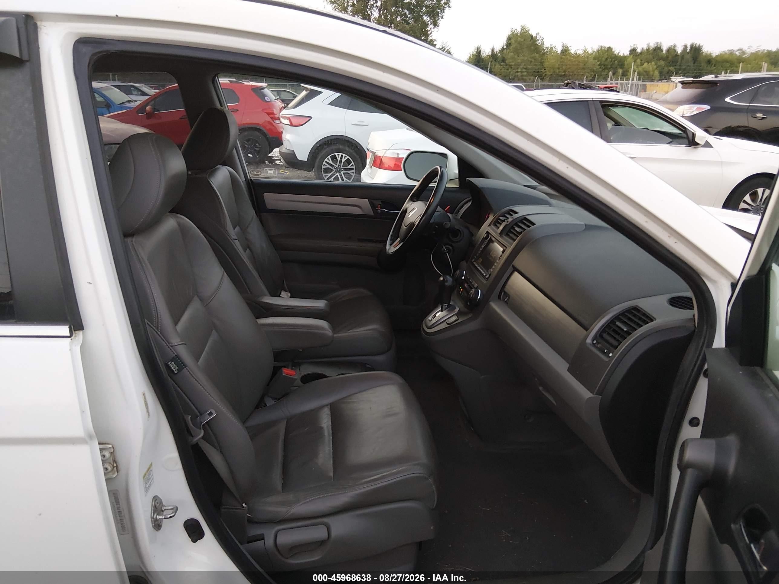 2011 Honda Cr-v Ex-l White vin: 5J6RE4H79BL044818