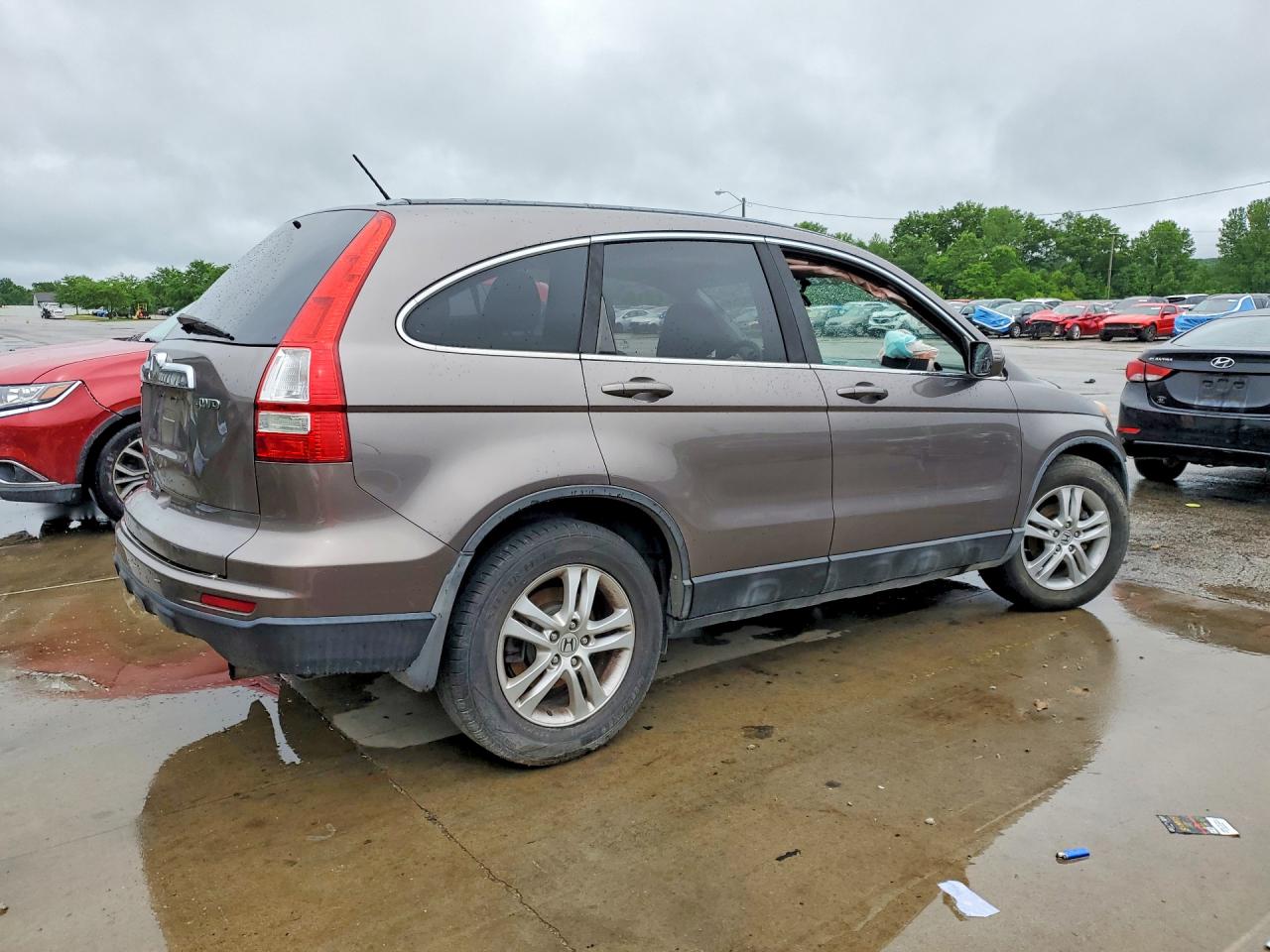 2011 Honda Cr-v Exl Gray vin: 5J6RE4H79BL047623