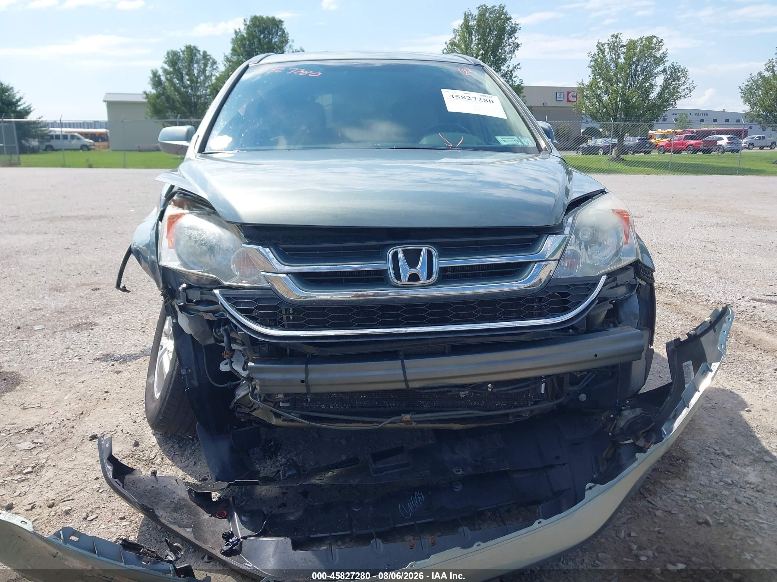 2011 Honda Cr-v Ex-l Light Blue vin: 5J6RE4H79BL055401