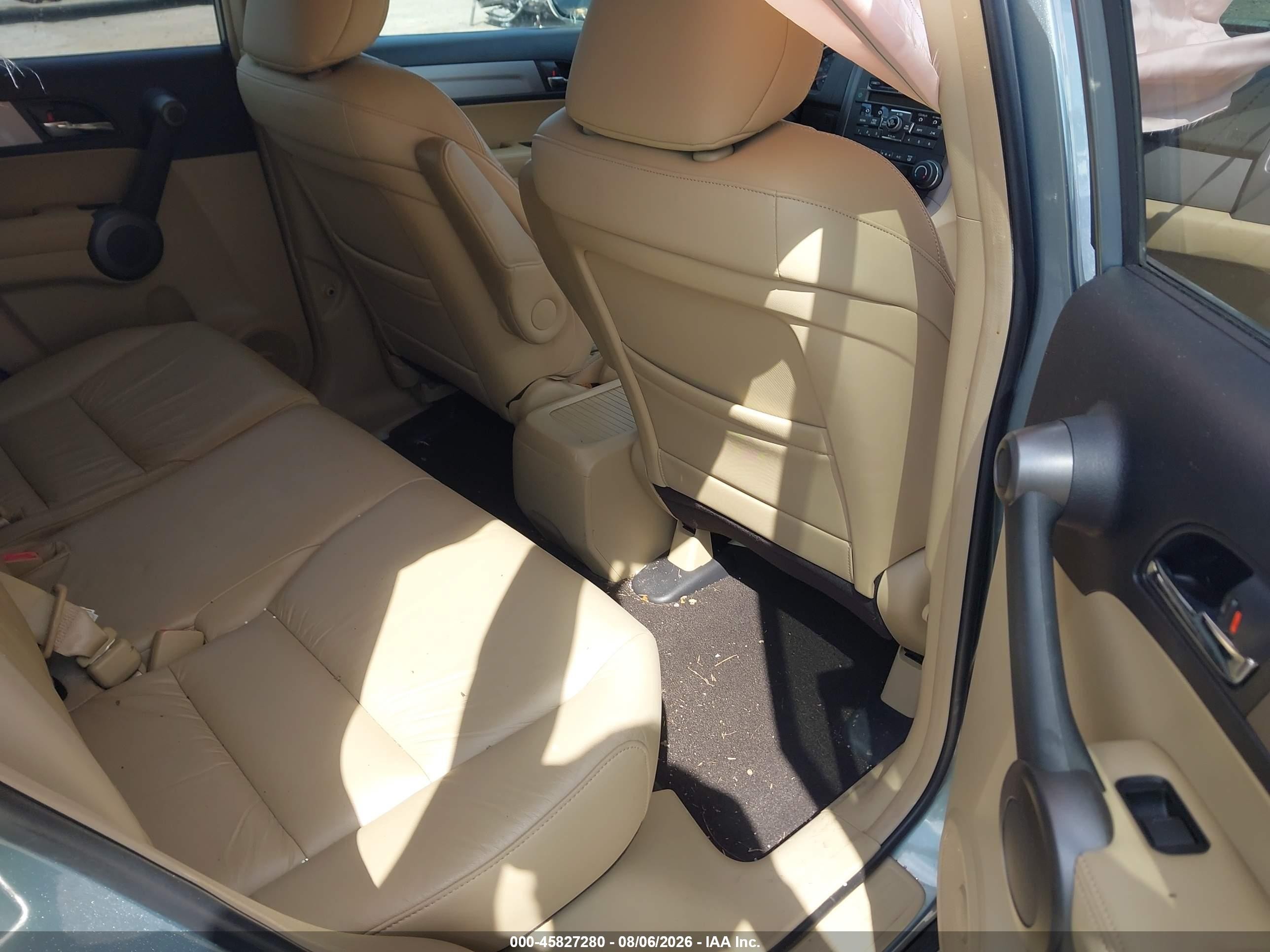 2011 Honda Cr-v Ex-l Light Blue vin: 5J6RE4H79BL055401