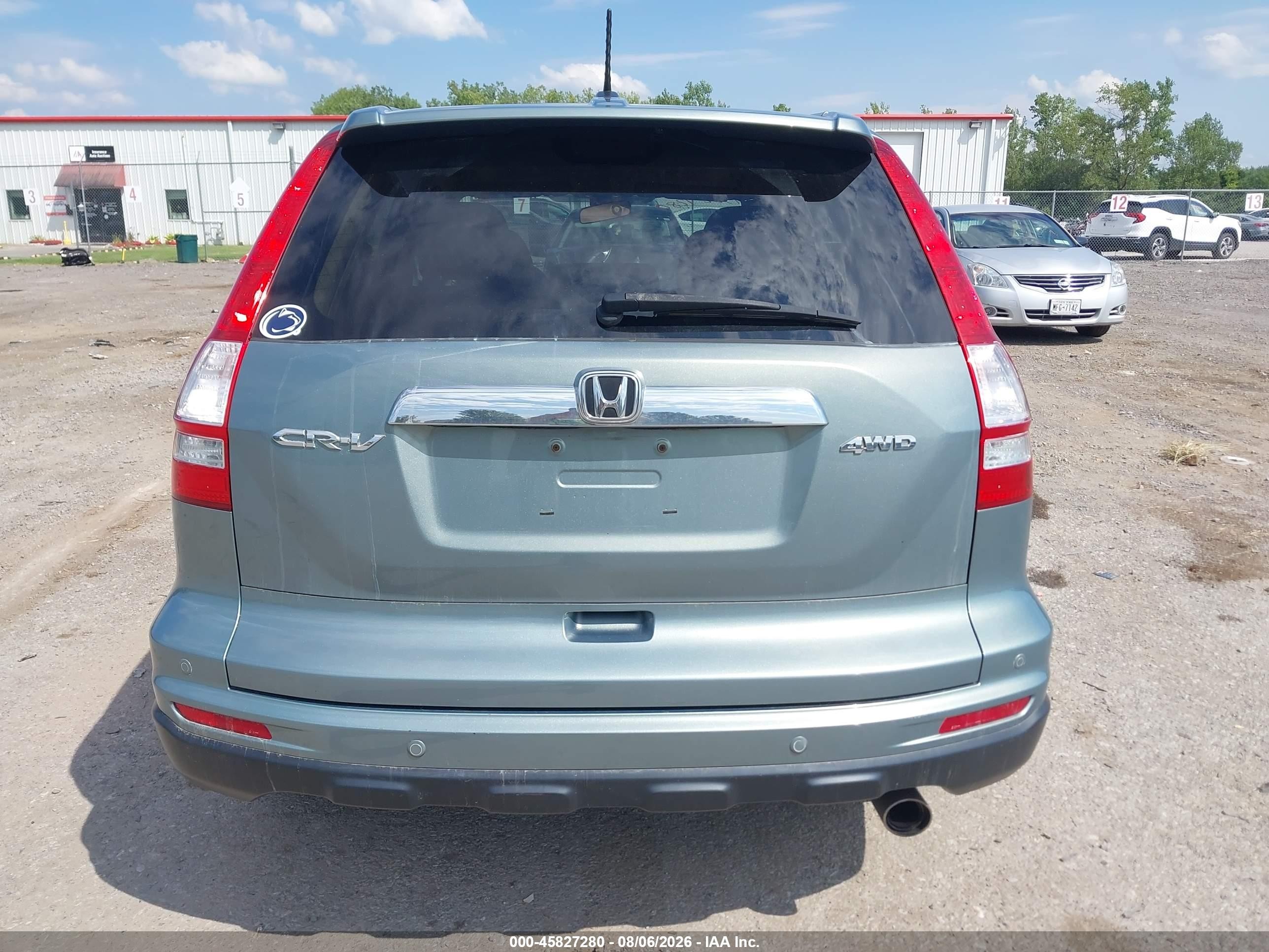 2011 Honda Cr-v Ex-l Light Blue vin: 5J6RE4H79BL055401
