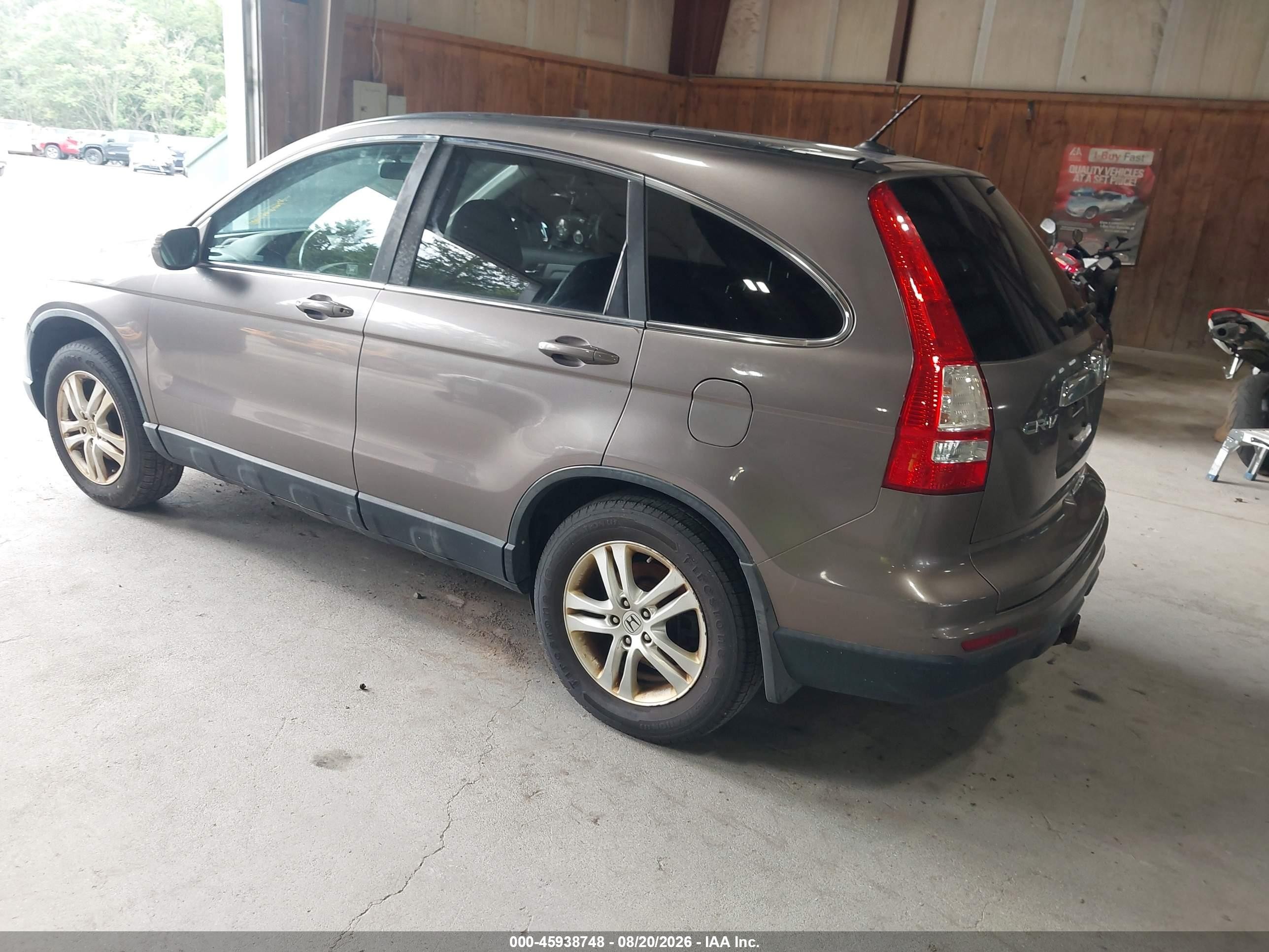 2011 Honda Cr-v Ex-l Gray vin: 5J6RE4H79BL060615