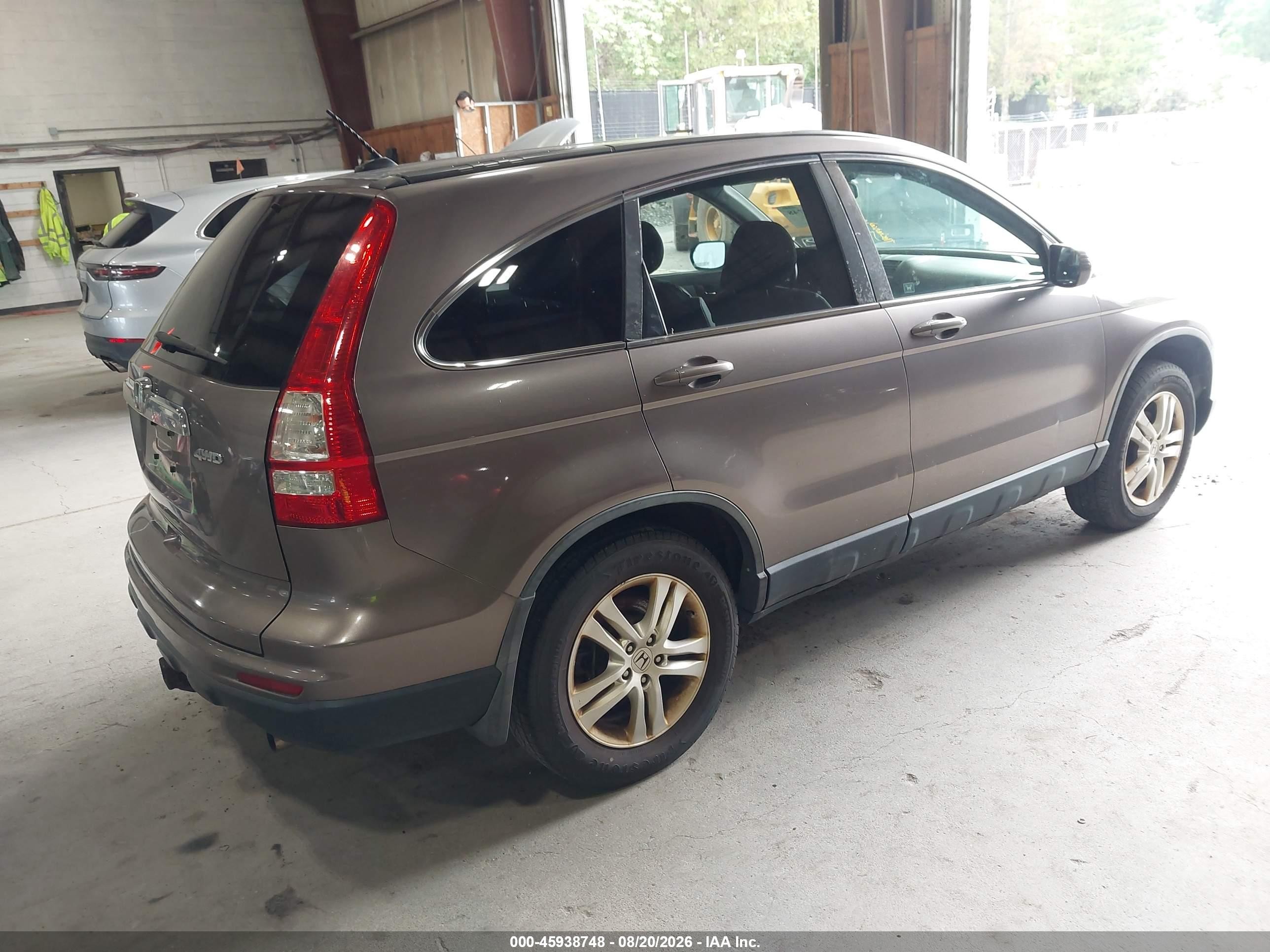 2011 Honda Cr-v Ex-l Gray vin: 5J6RE4H79BL060615