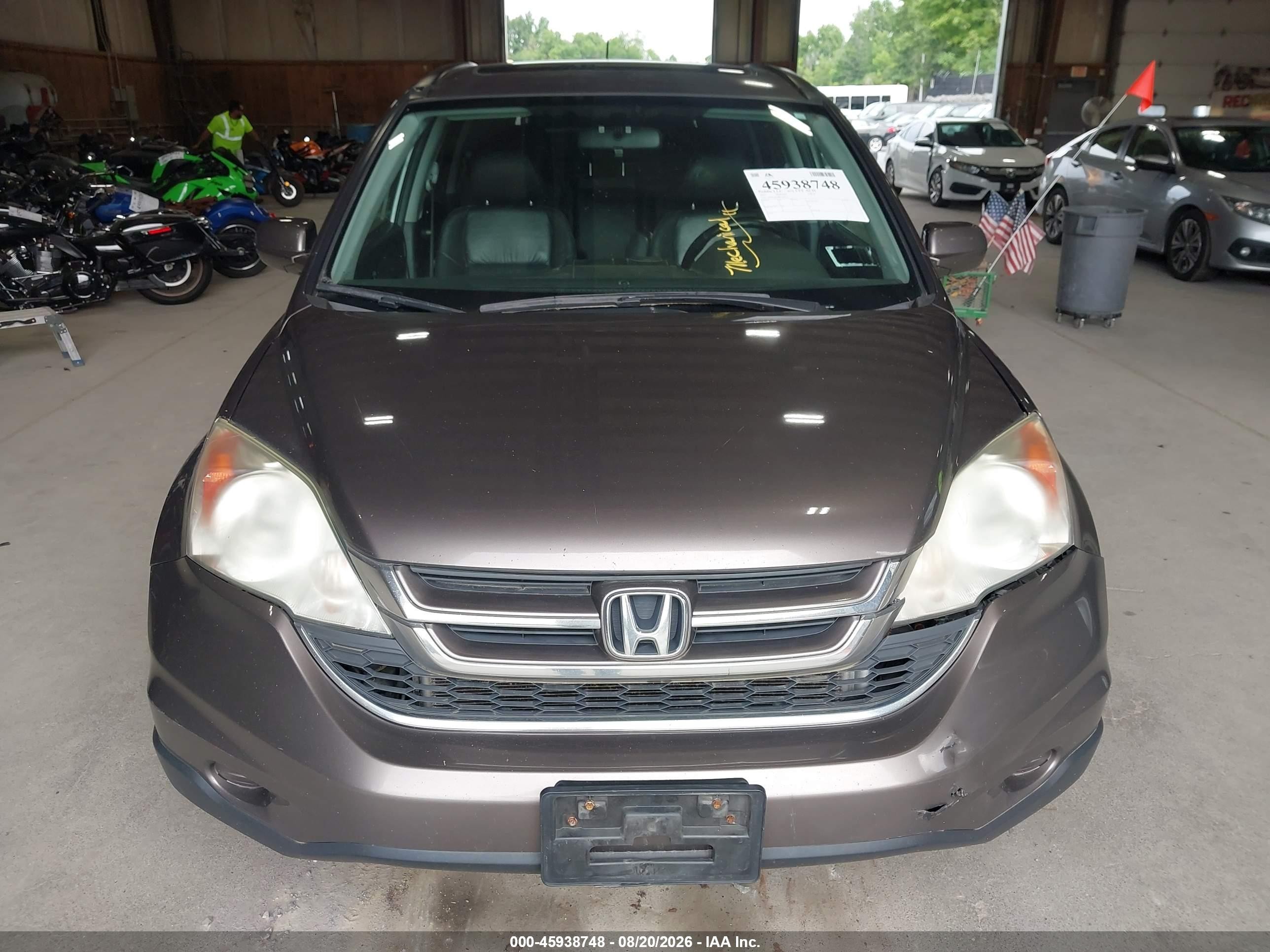 2011 Honda Cr-v Ex-l Gray vin: 5J6RE4H79BL060615