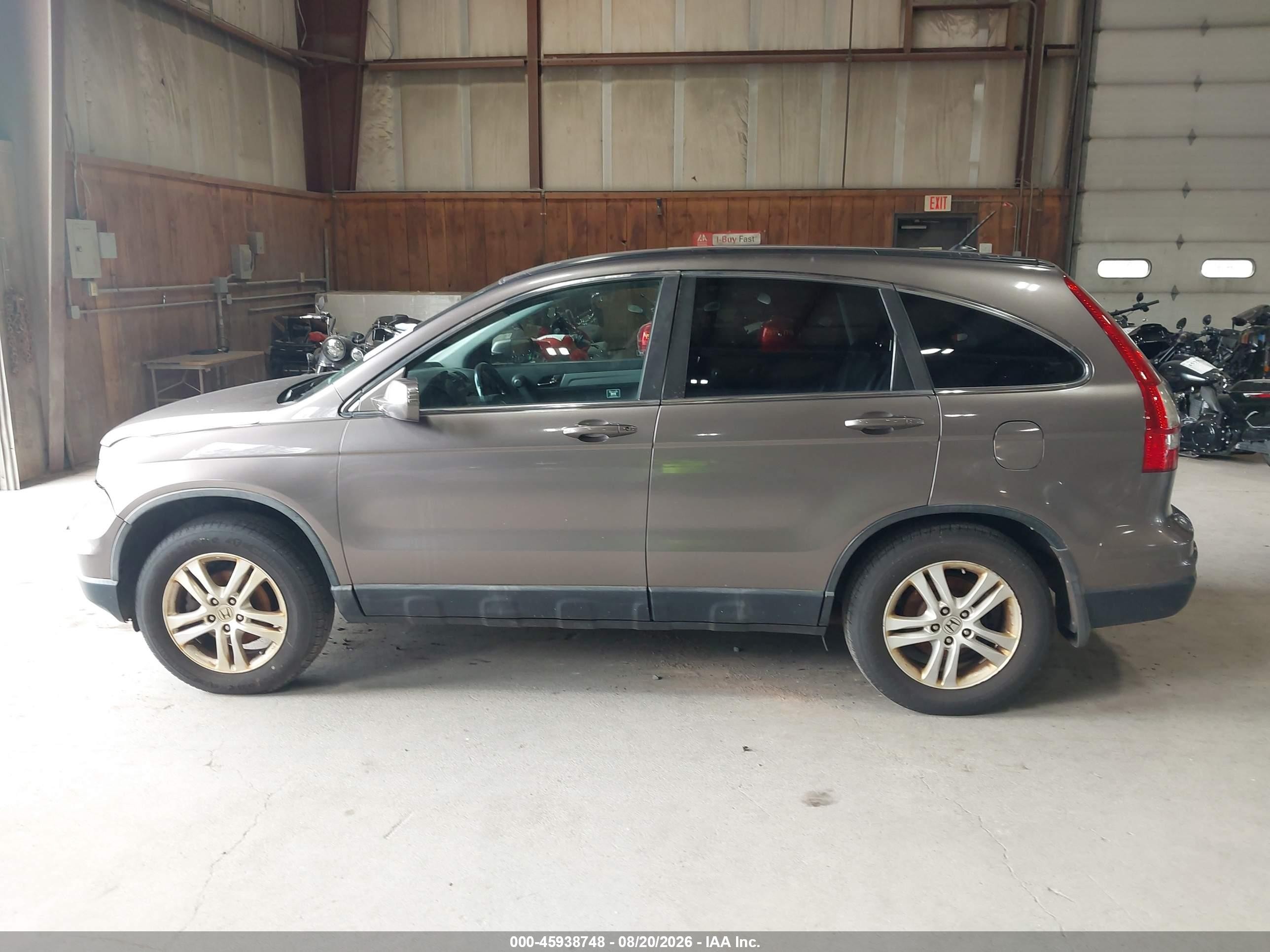 2011 Honda Cr-v Ex-l Gray vin: 5J6RE4H79BL060615