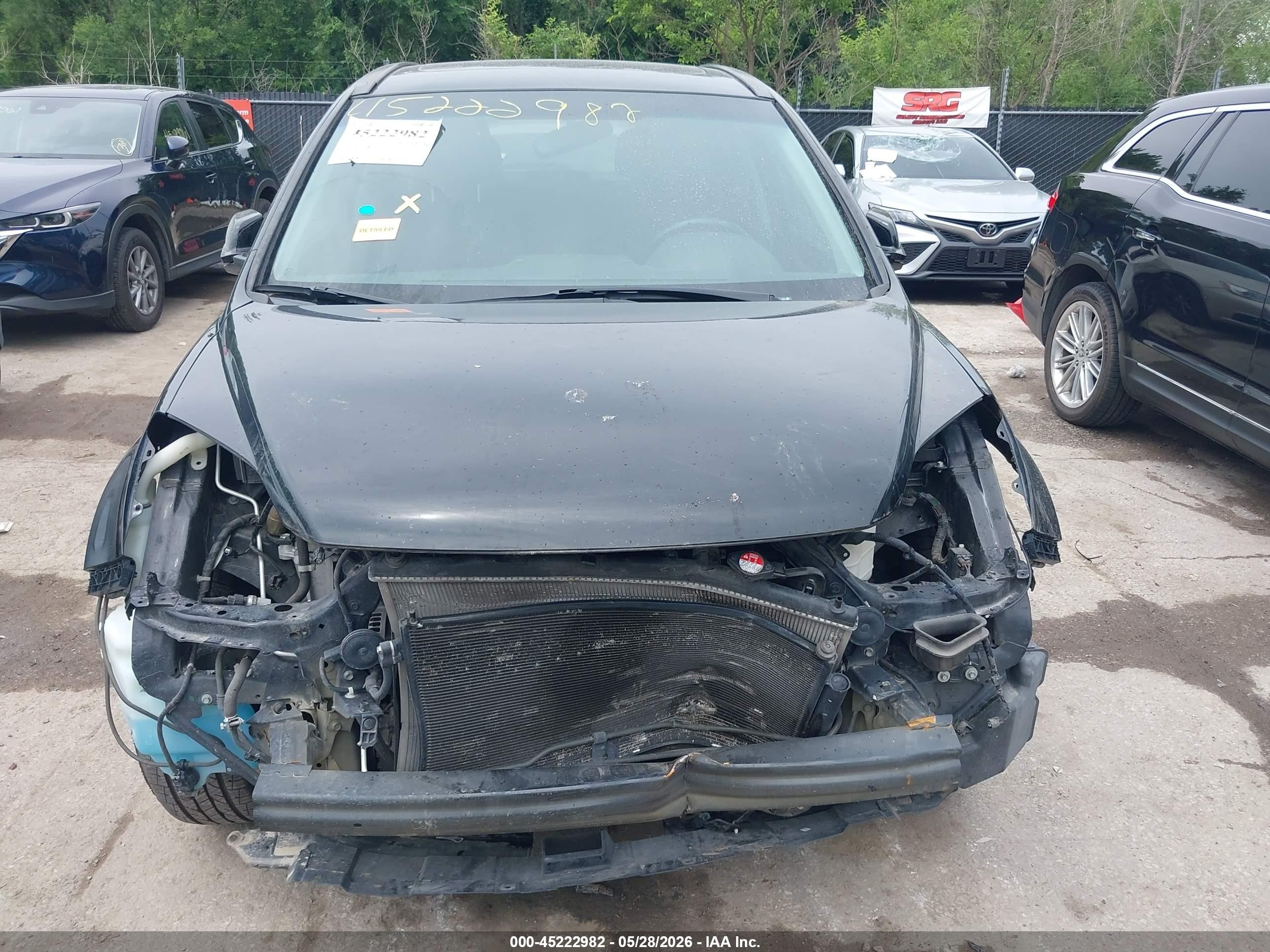 2011 Honda Cr-v Ex-l Black vin: 5J6RE4H79BL075857