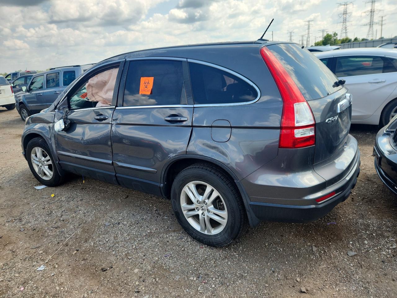 2011 Honda Cr-v Exl Gray vin: 5J6RE4H79BL083490