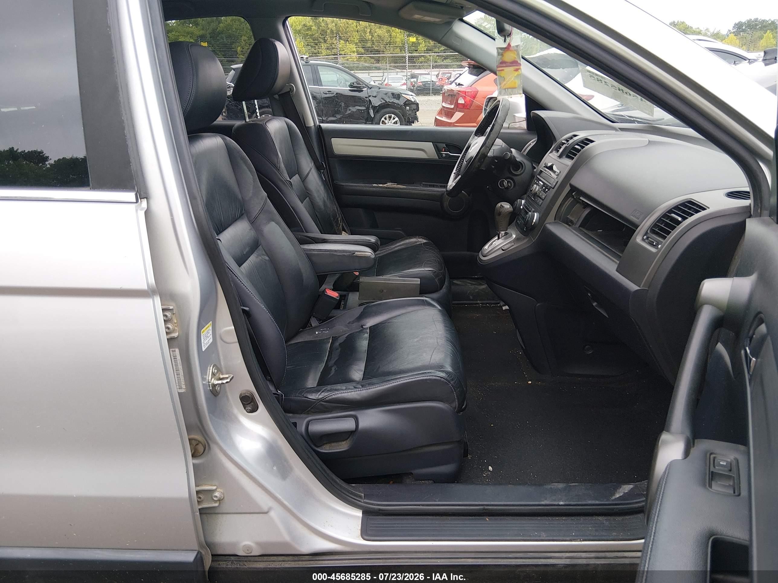 2011 Honda Cr-v Ex-l Silver vin: 5J6RE4H79BL104838