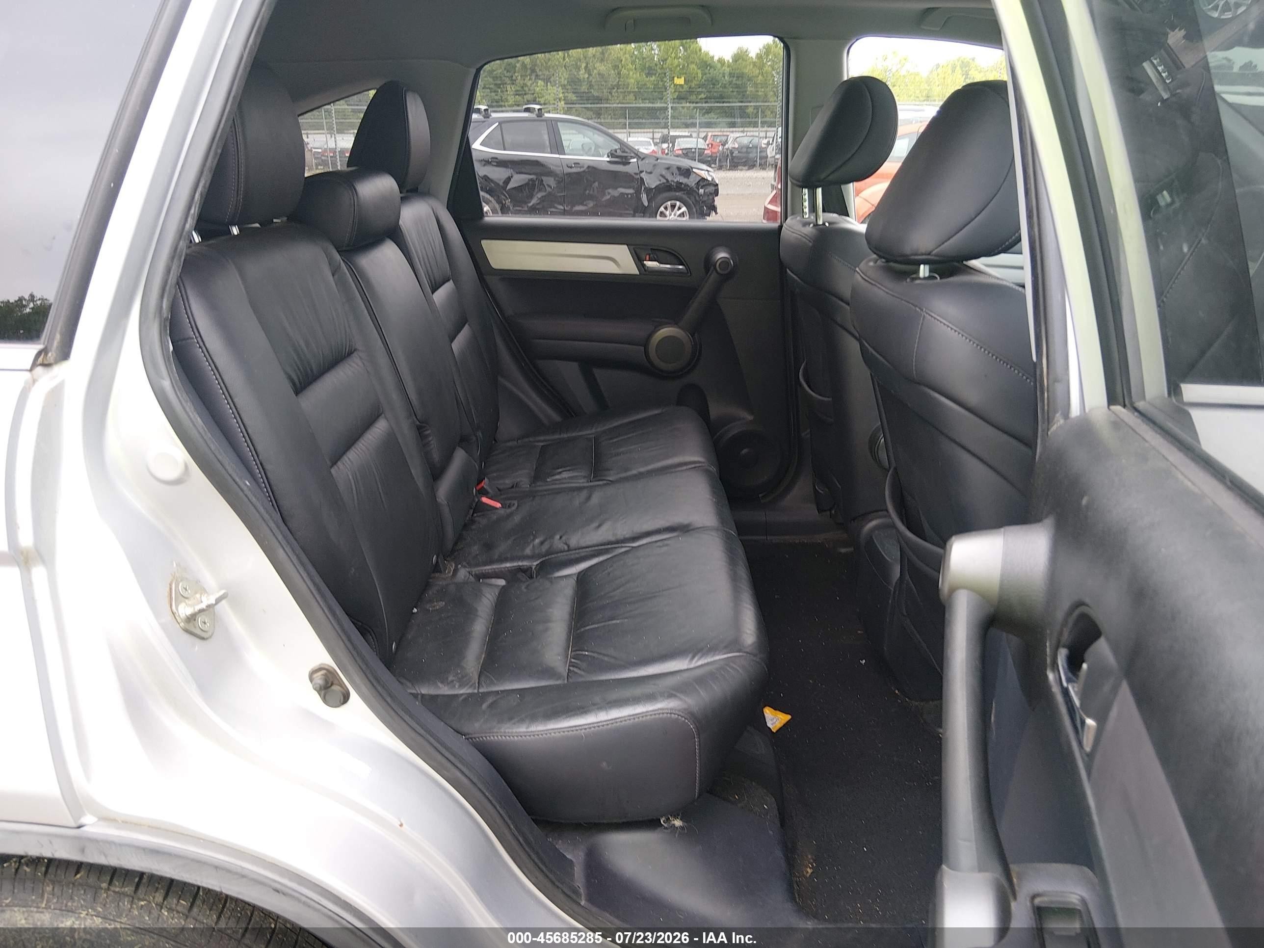 2011 Honda Cr-v Ex-l Silver vin: 5J6RE4H79BL104838