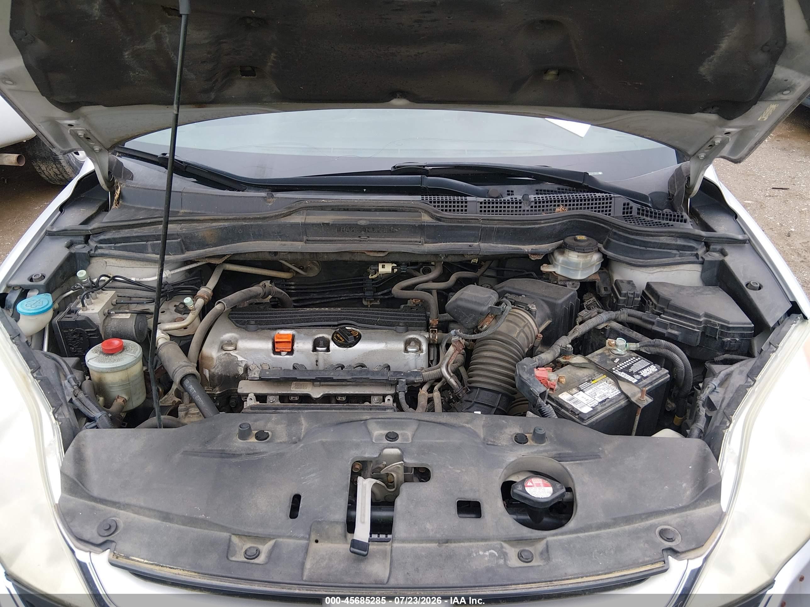 2011 Honda Cr-v Ex-l Silver vin: 5J6RE4H79BL104838
