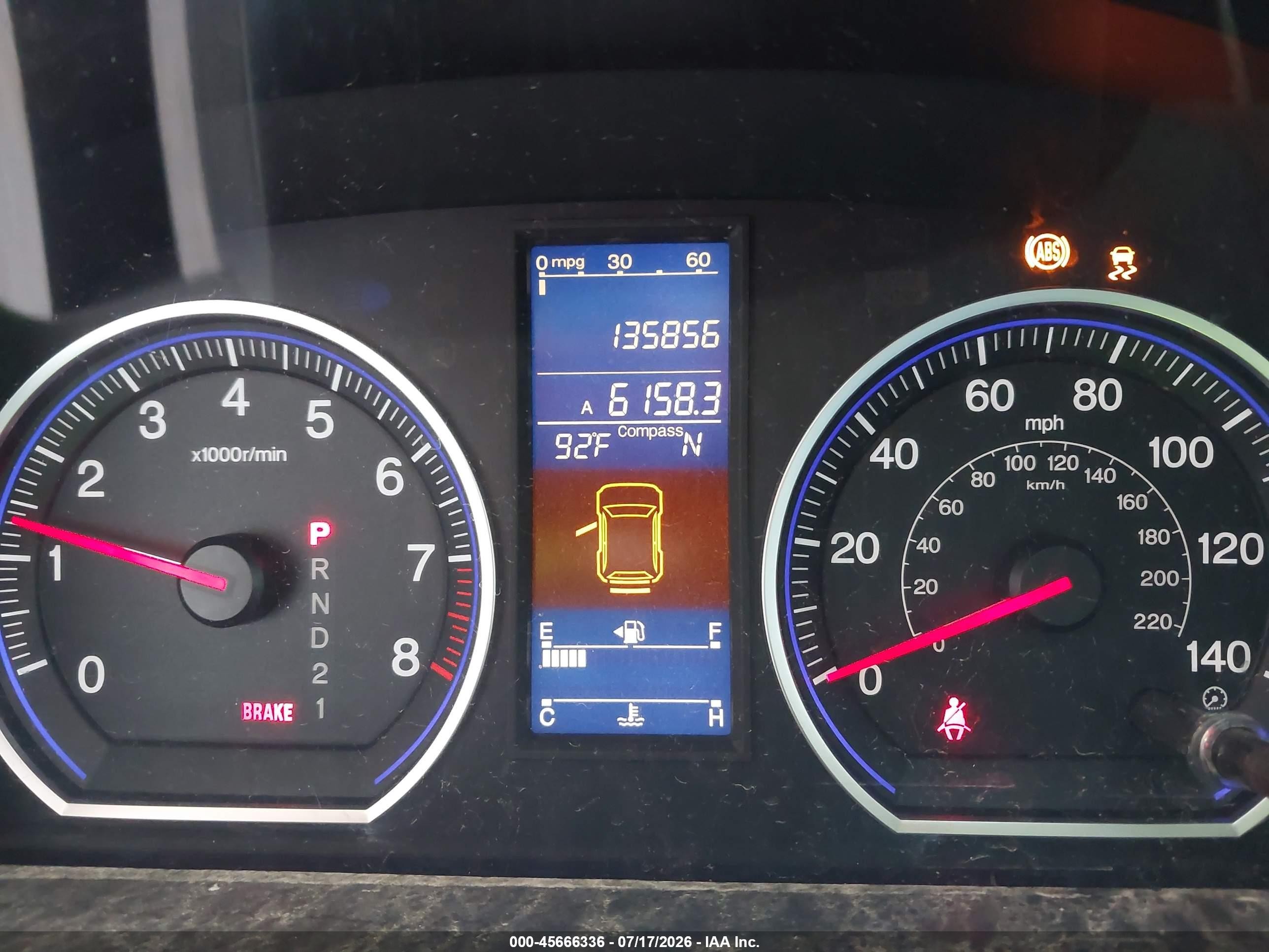 2010 Honda Cr-v Ex-l Black vin: 5J6RE4H7XAL007517