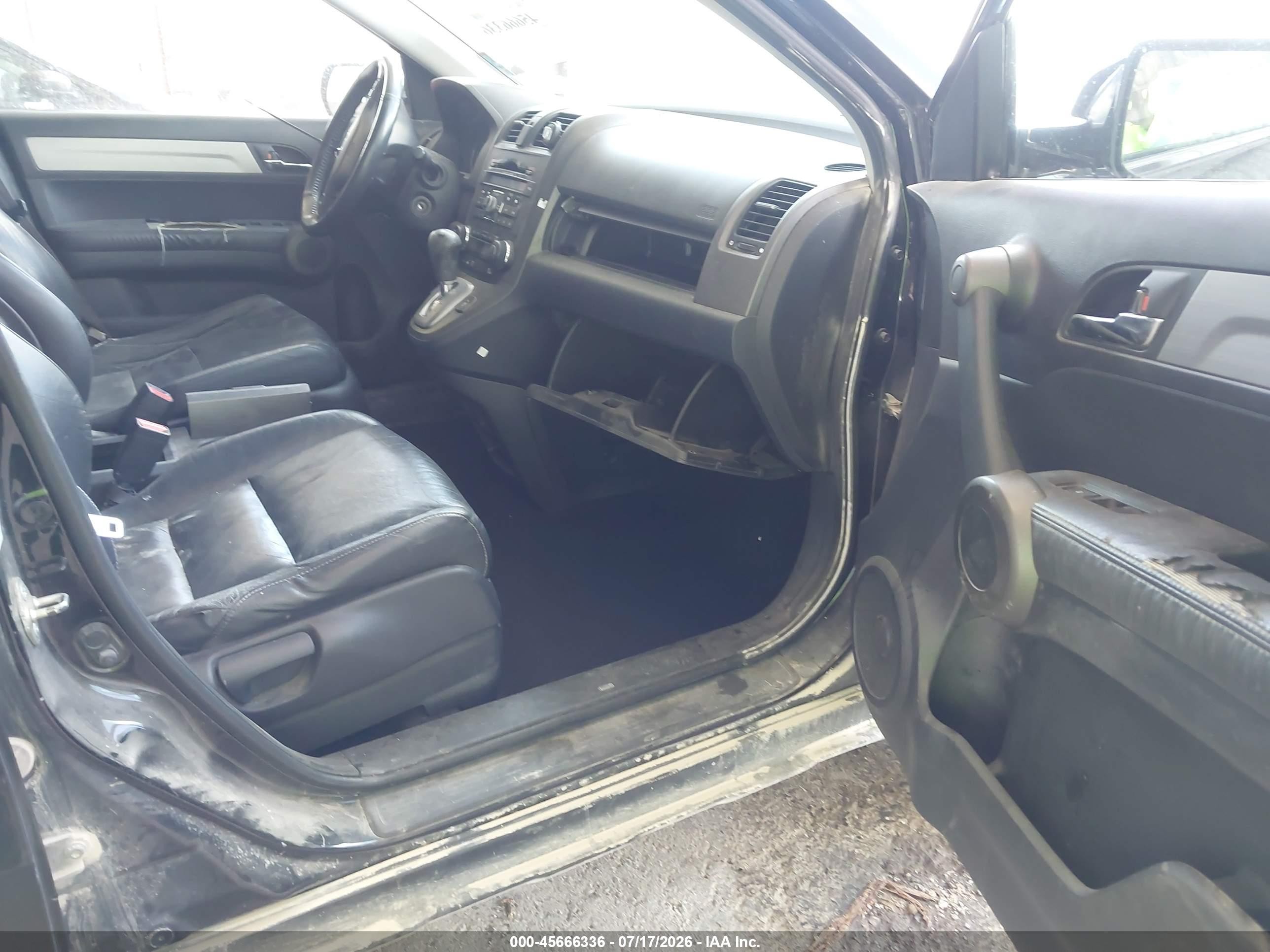 2010 Honda Cr-v Ex-l Black vin: 5J6RE4H7XAL007517
