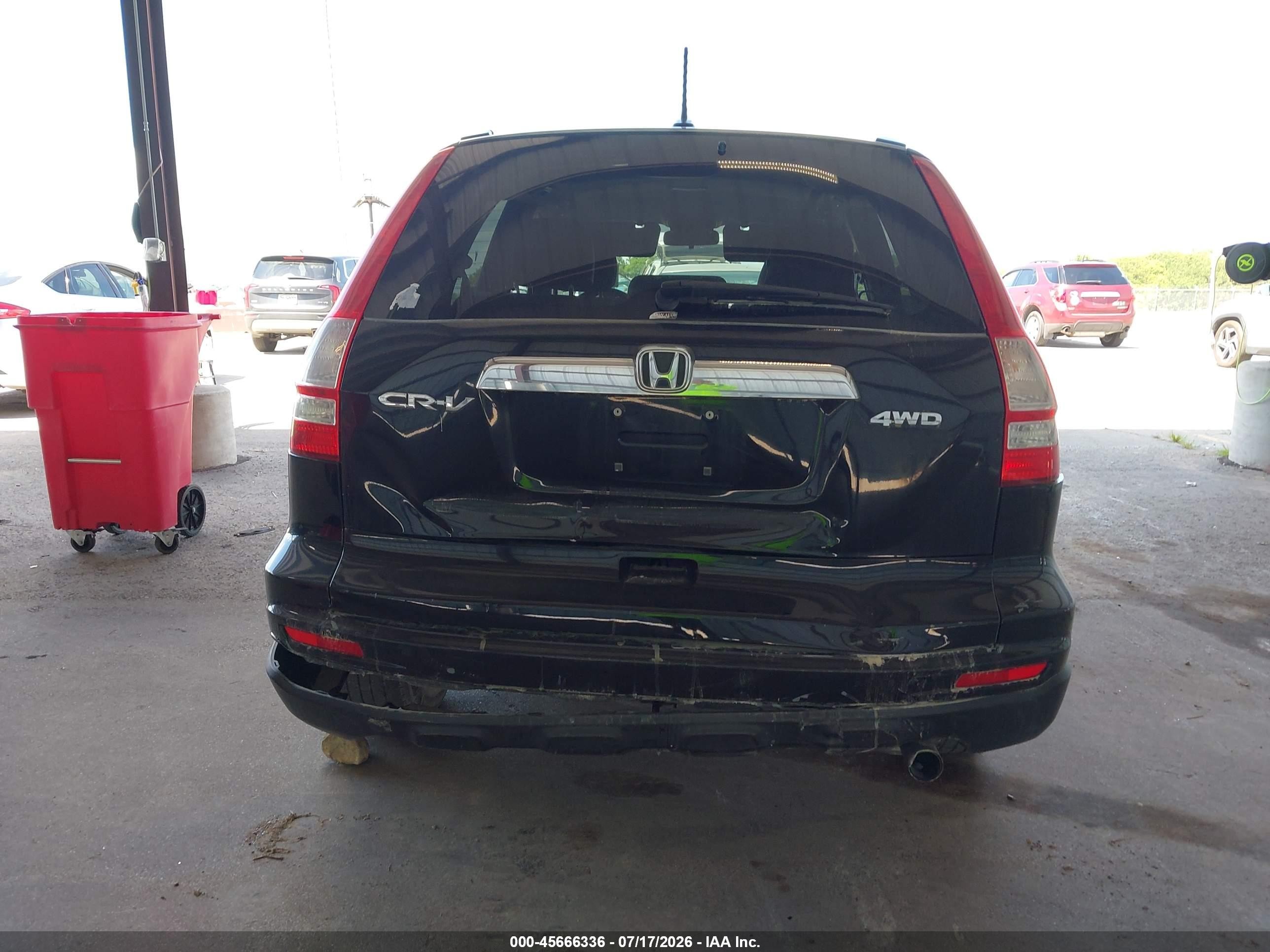 2010 Honda Cr-v Ex-l Black vin: 5J6RE4H7XAL007517