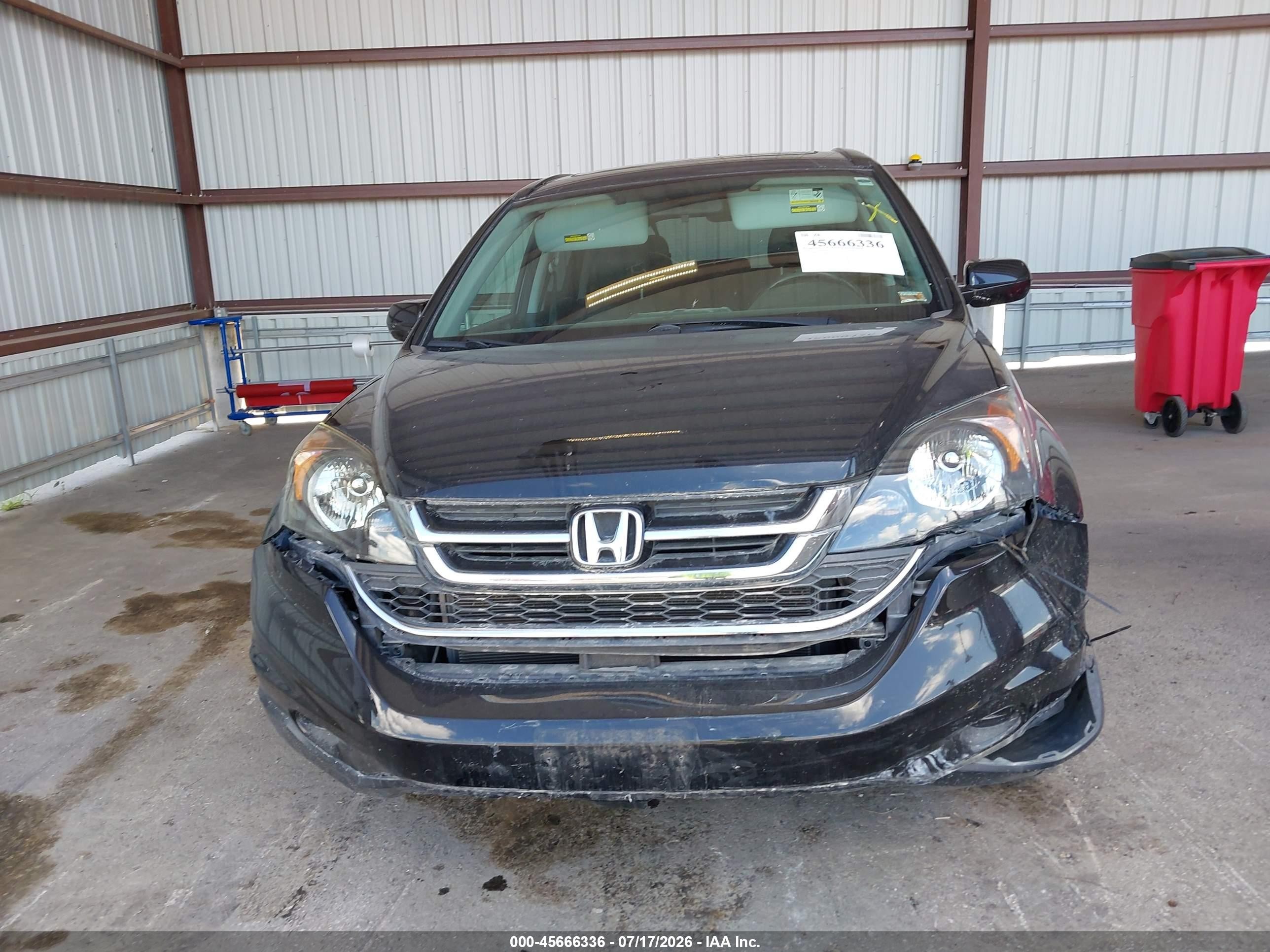 2010 Honda Cr-v Ex-l Black vin: 5J6RE4H7XAL007517