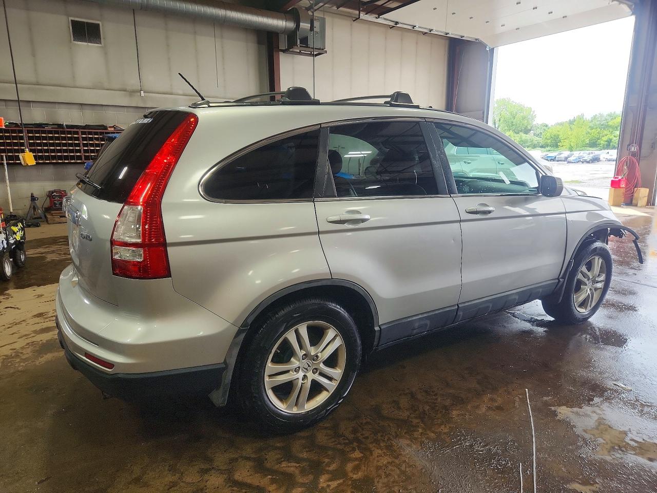 2010 Honda Cr-v Exl Silver vin: 5J6RE4H7XAL022633