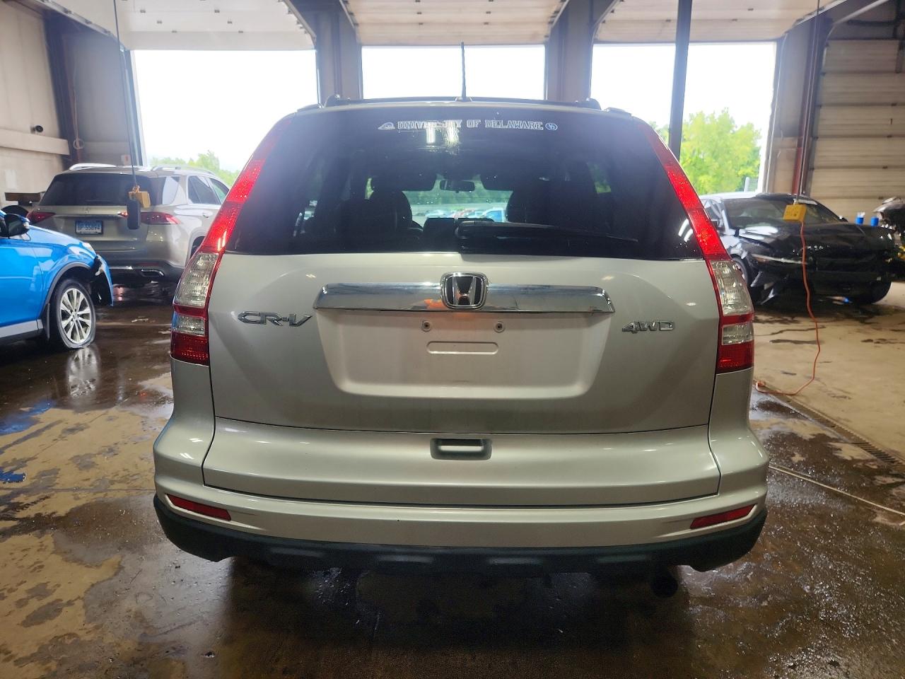 2010 Honda Cr-v Exl Silver vin: 5J6RE4H7XAL022633