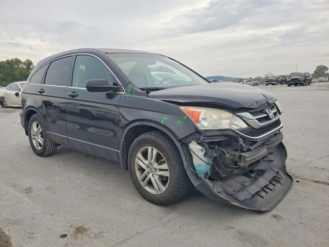 2010 Honda Cr-v Exl Black vin: 5J6RE4H7XAL022809