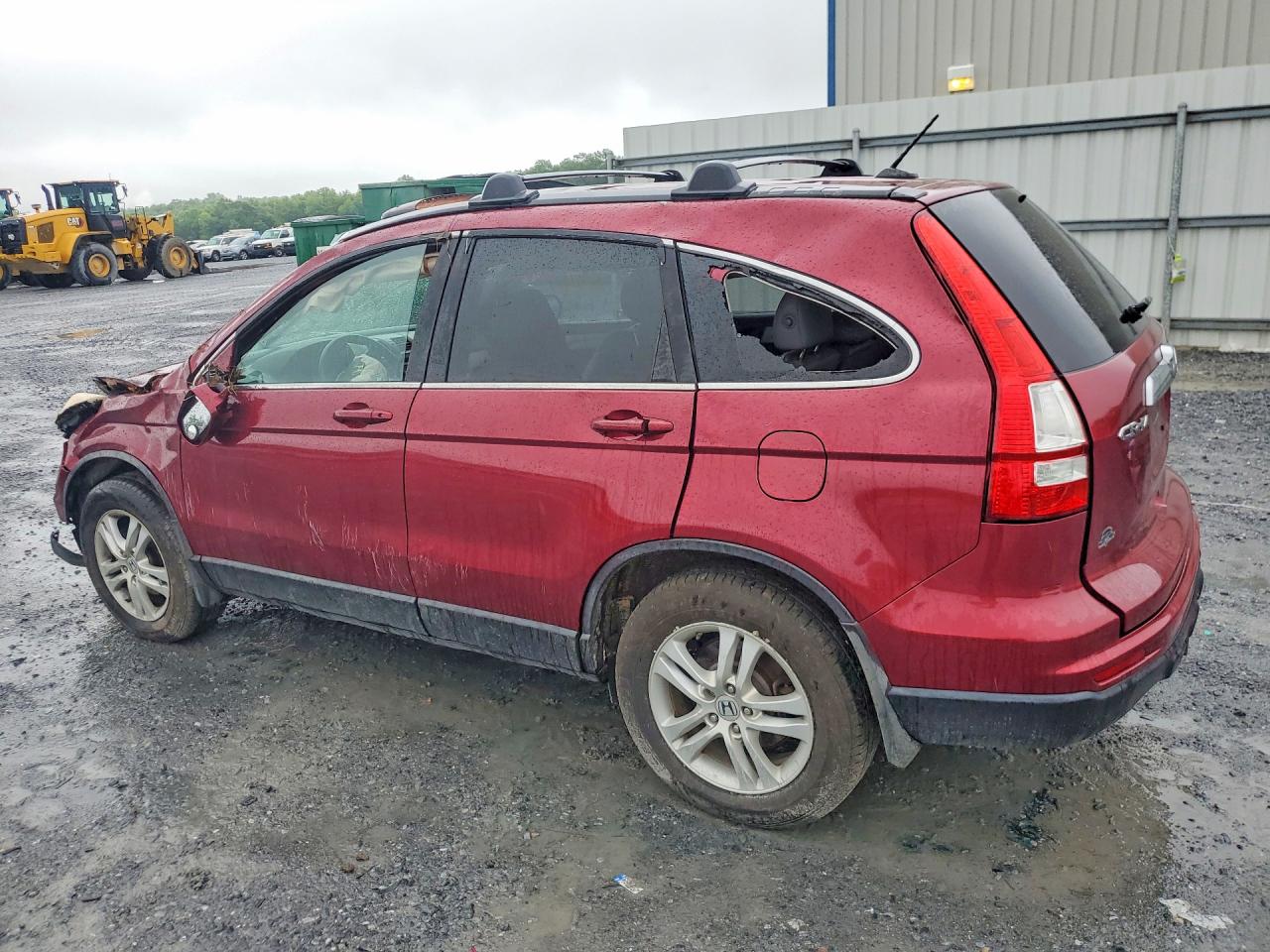 2010 Honda Cr-v Exl Burgundy vin: 5J6RE4H7XAL029145