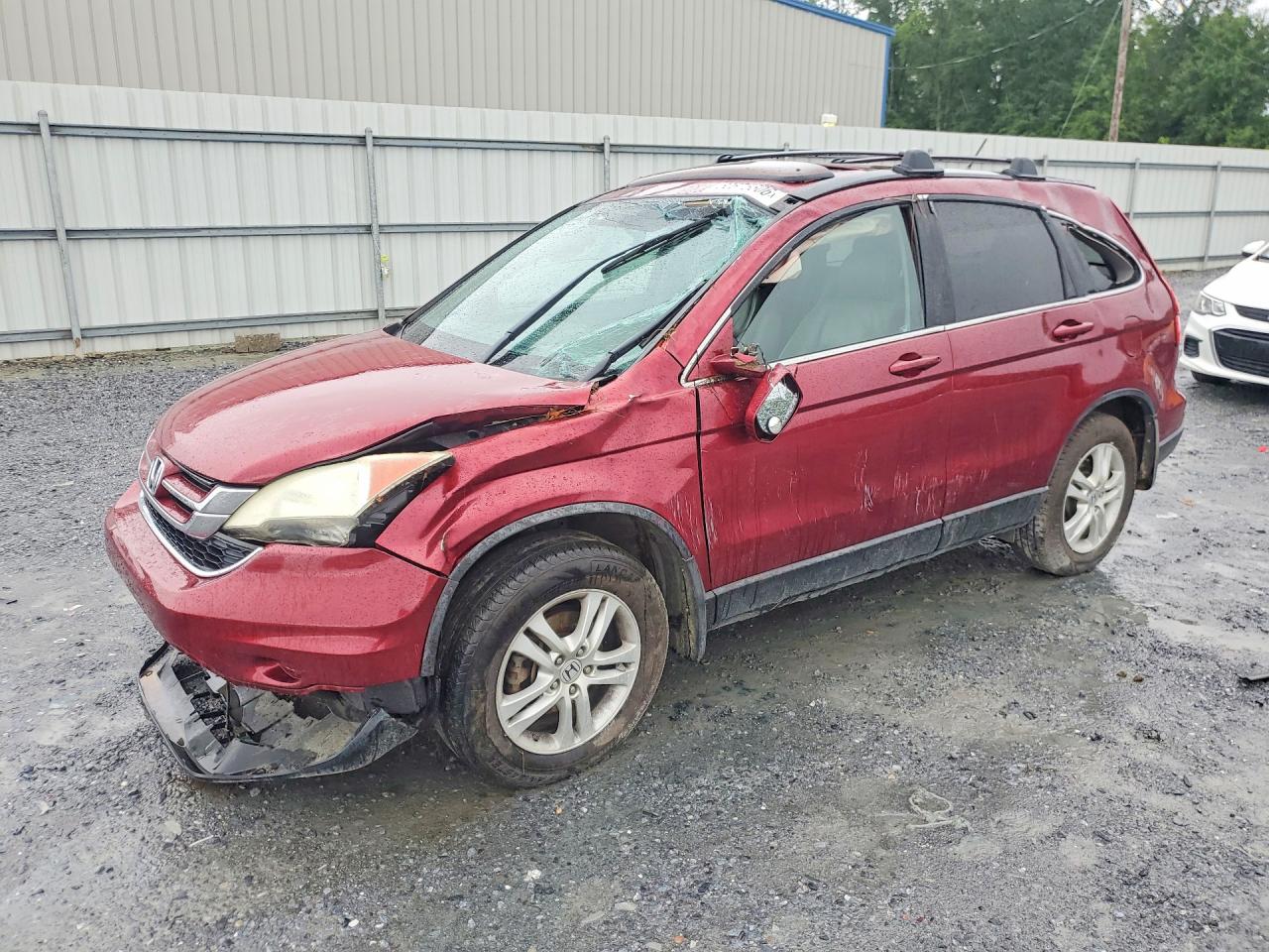 2010 Honda Cr-v Exl Бордовый vin: 5J6RE4H7XAL029145
