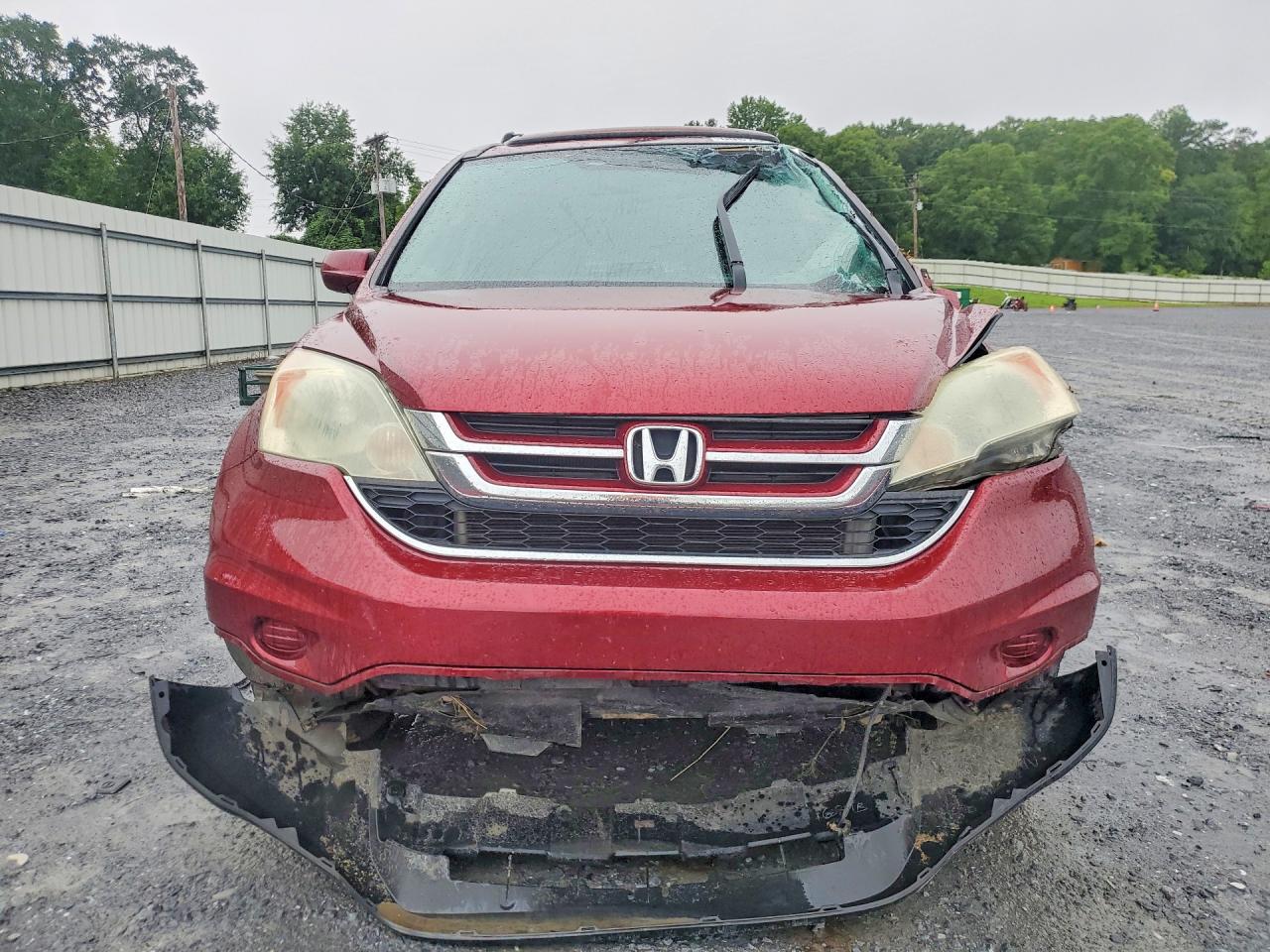 2010 Honda Cr-v Exl Burgundy vin: 5J6RE4H7XAL029145