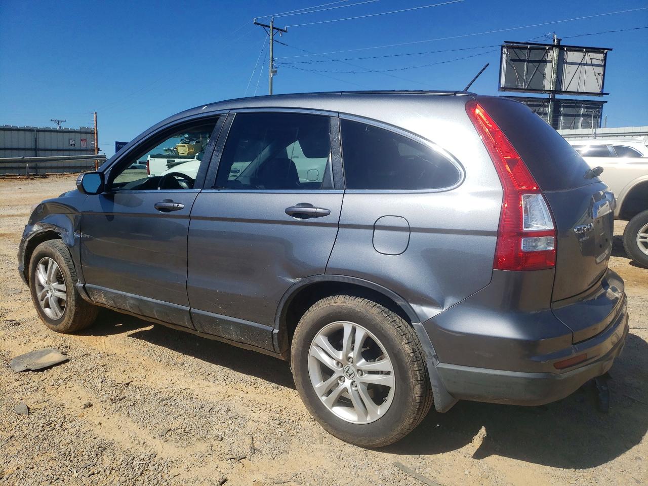 2010 Honda Cr-v Exl Gray vin: 5J6RE4H7XAL032482