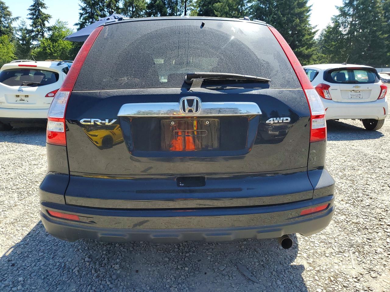 2010 Honda Cr-v Exl Black vin: 5J6RE4H7XAL044261