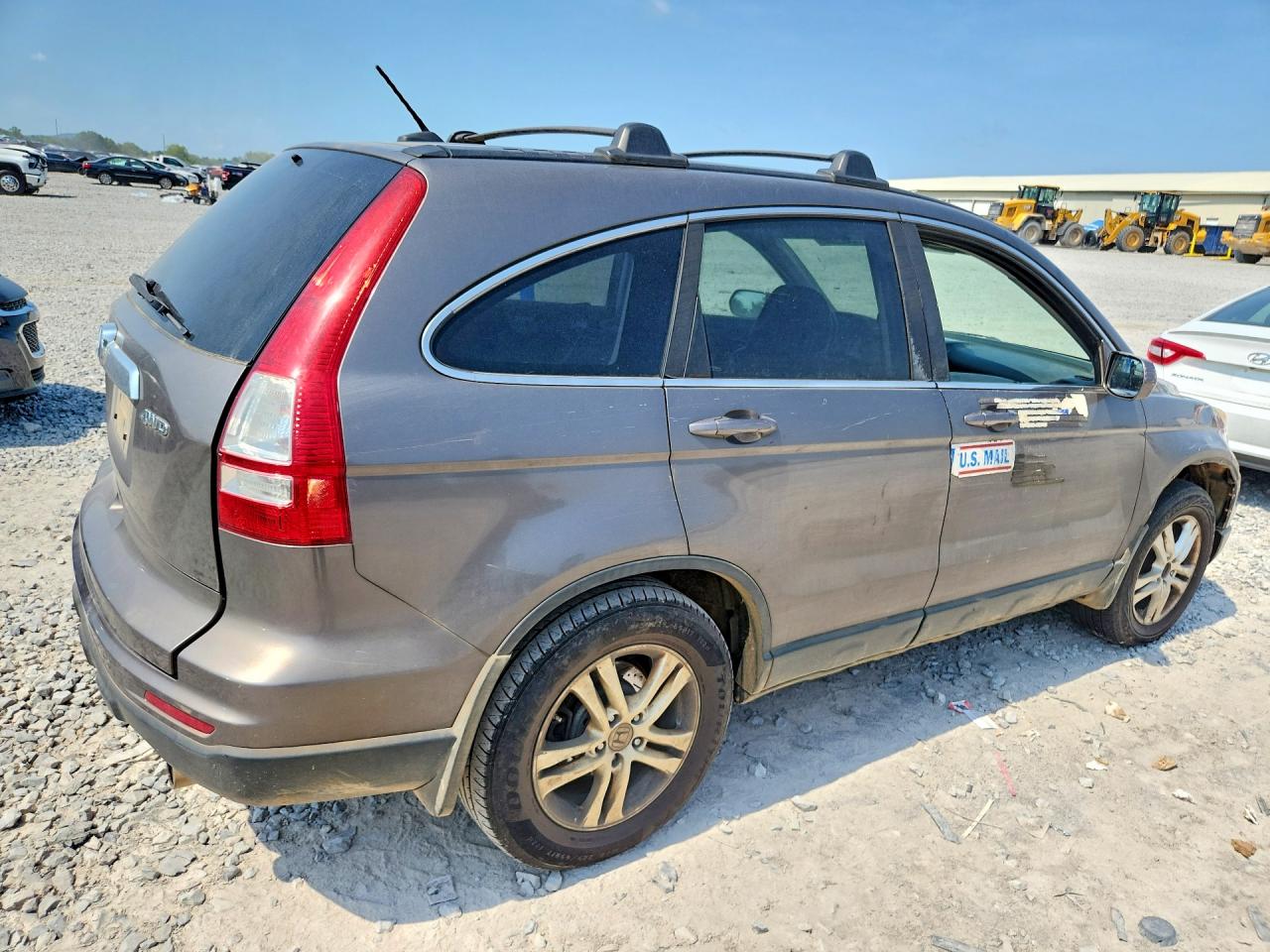 2010 Honda Cr-v Exl Gray vin: 5J6RE4H7XAL046608