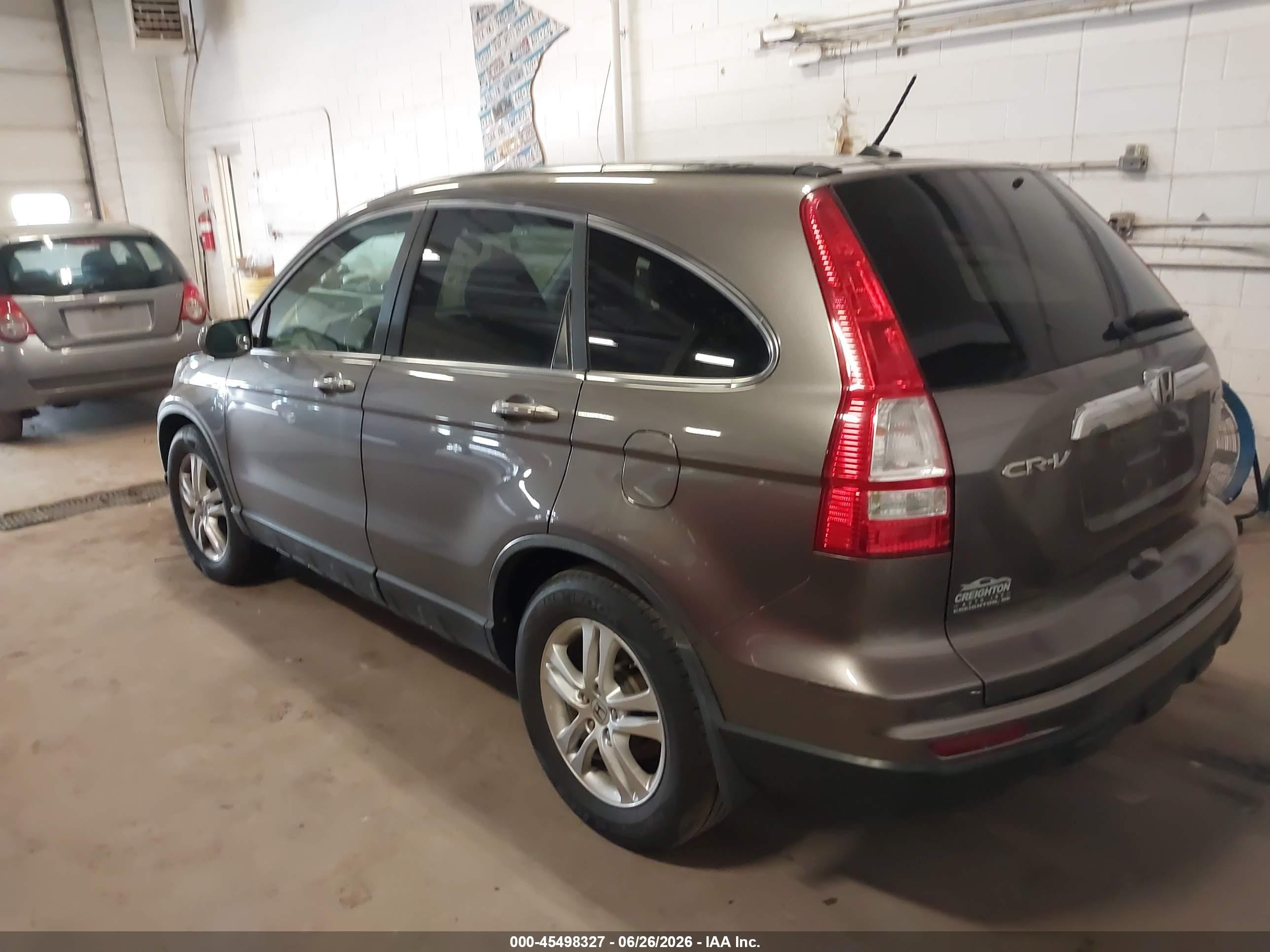 2010 Honda Cr-v Ex-l Brown vin: 5J6RE4H7XAL054658