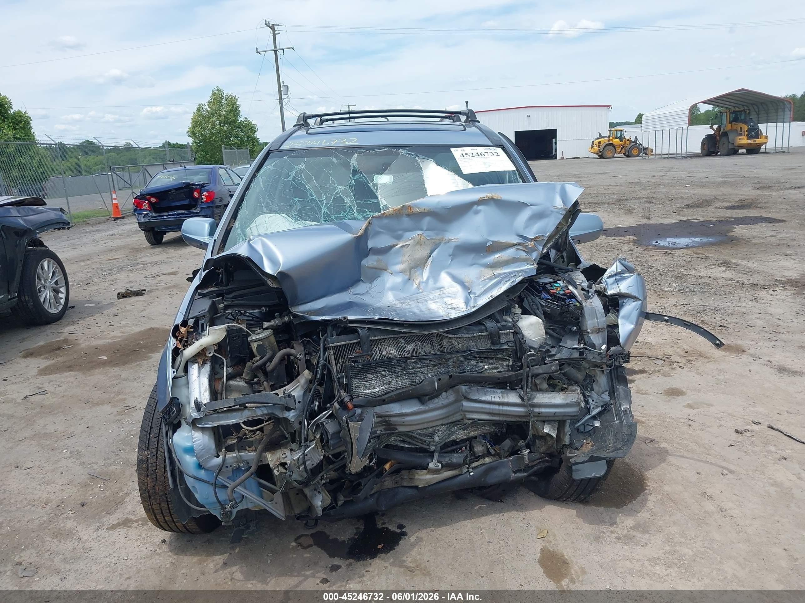 2010 Honda Cr-v Ex-l Синий vin: 5J6RE4H7XAL061545