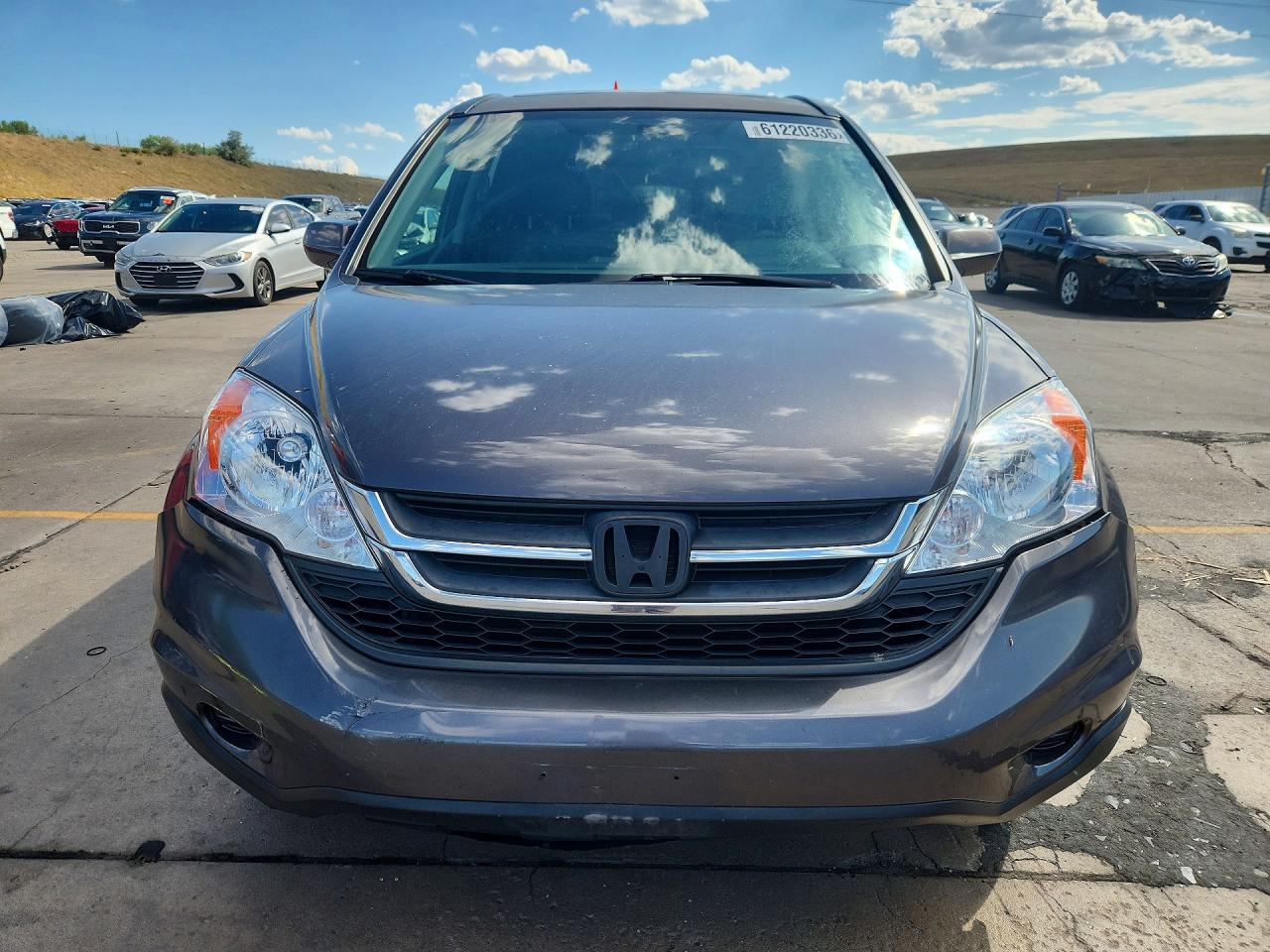 2010 Honda Cr-v Exl Brown vin: 5J6RE4H7XAL078426