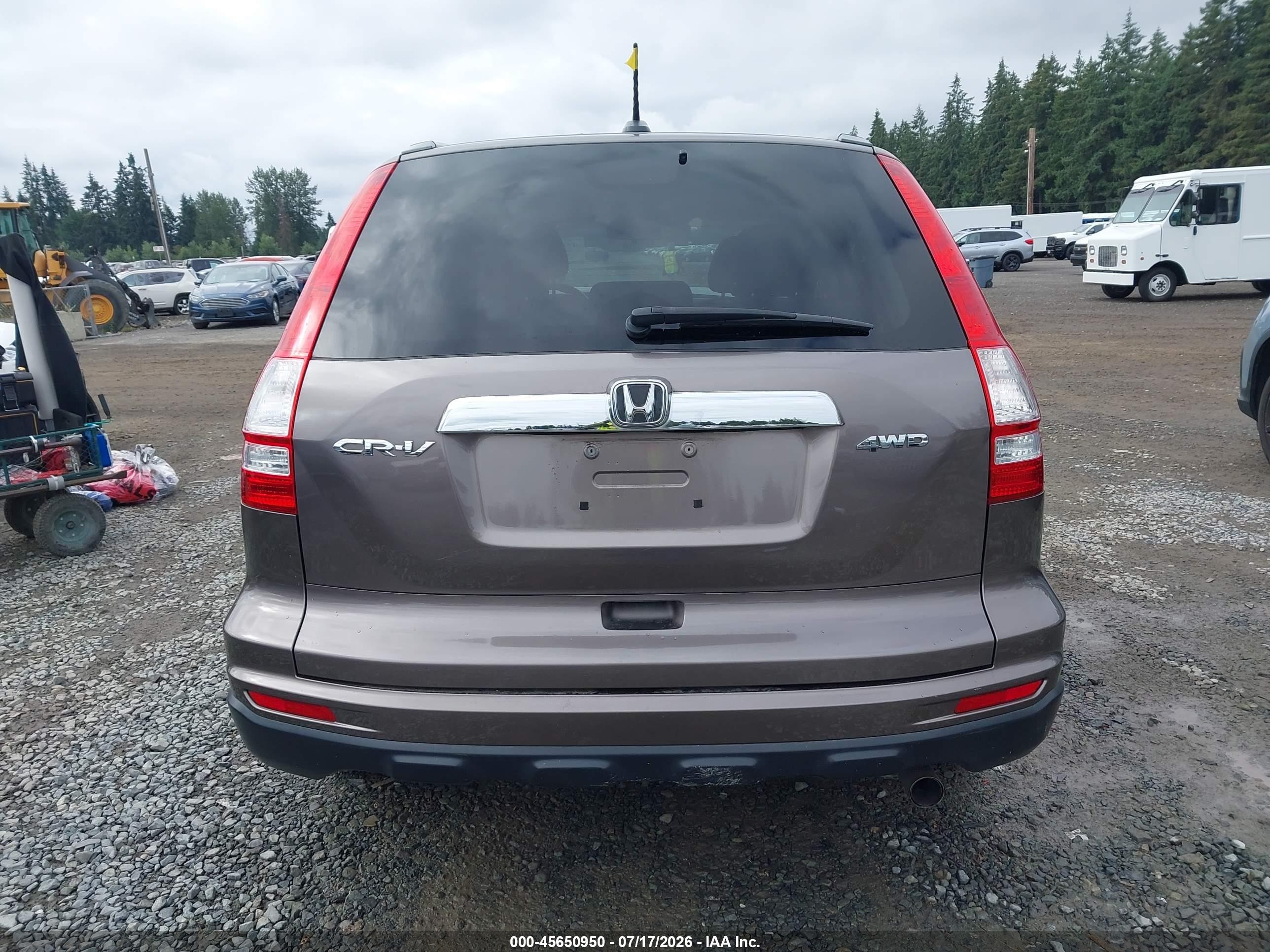 2010 Honda Cr-v Ex-l Pewter vin: 5J6RE4H7XAL086316