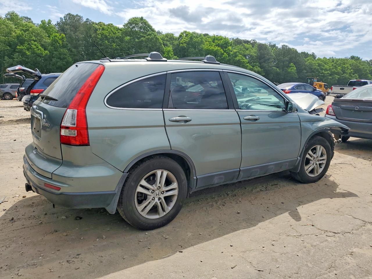 2010 Honda Cr-v Exl Синий vin: 5J6RE4H7XAL090124